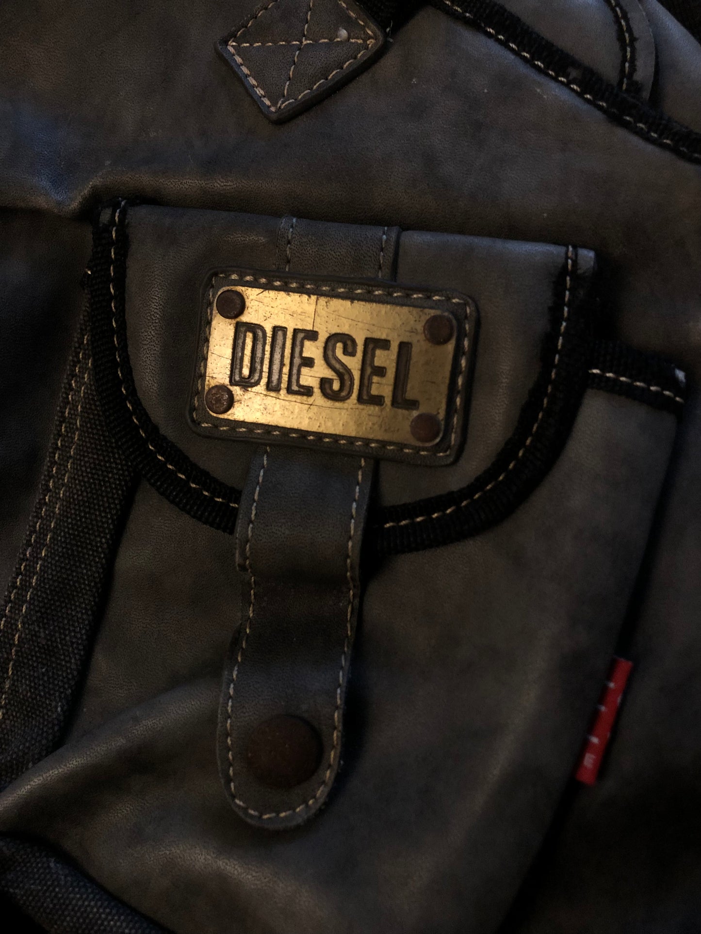 Vintage Diesel military sling bag