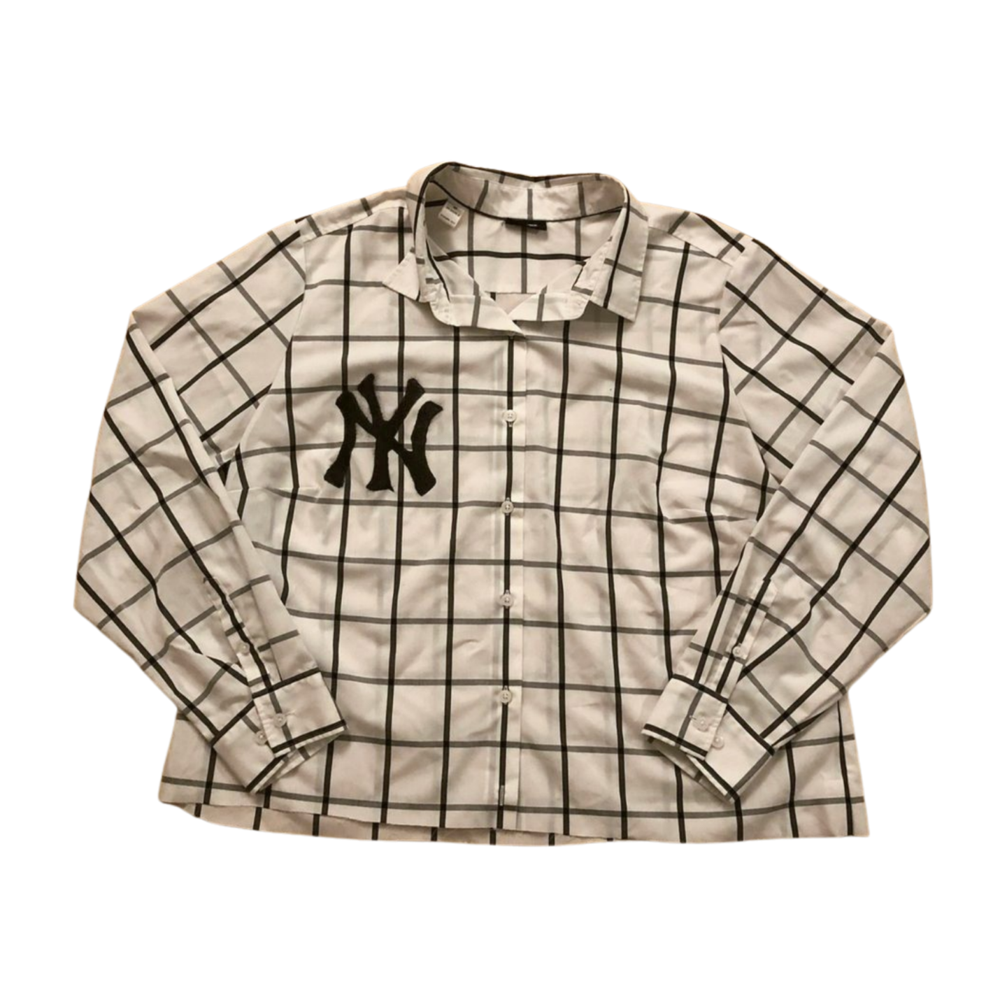 Vintage customized cropped NY Flanell Shirt (M)