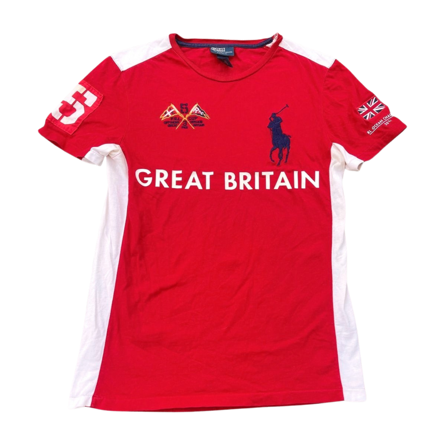 Ralph Lauren Great Britian Big Pony Shirt (S)