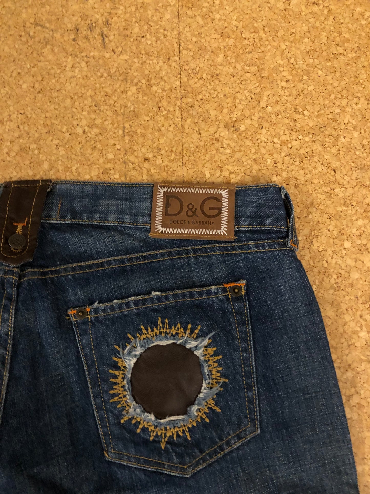 Vintage D&G straight jeans (L/ W36)
