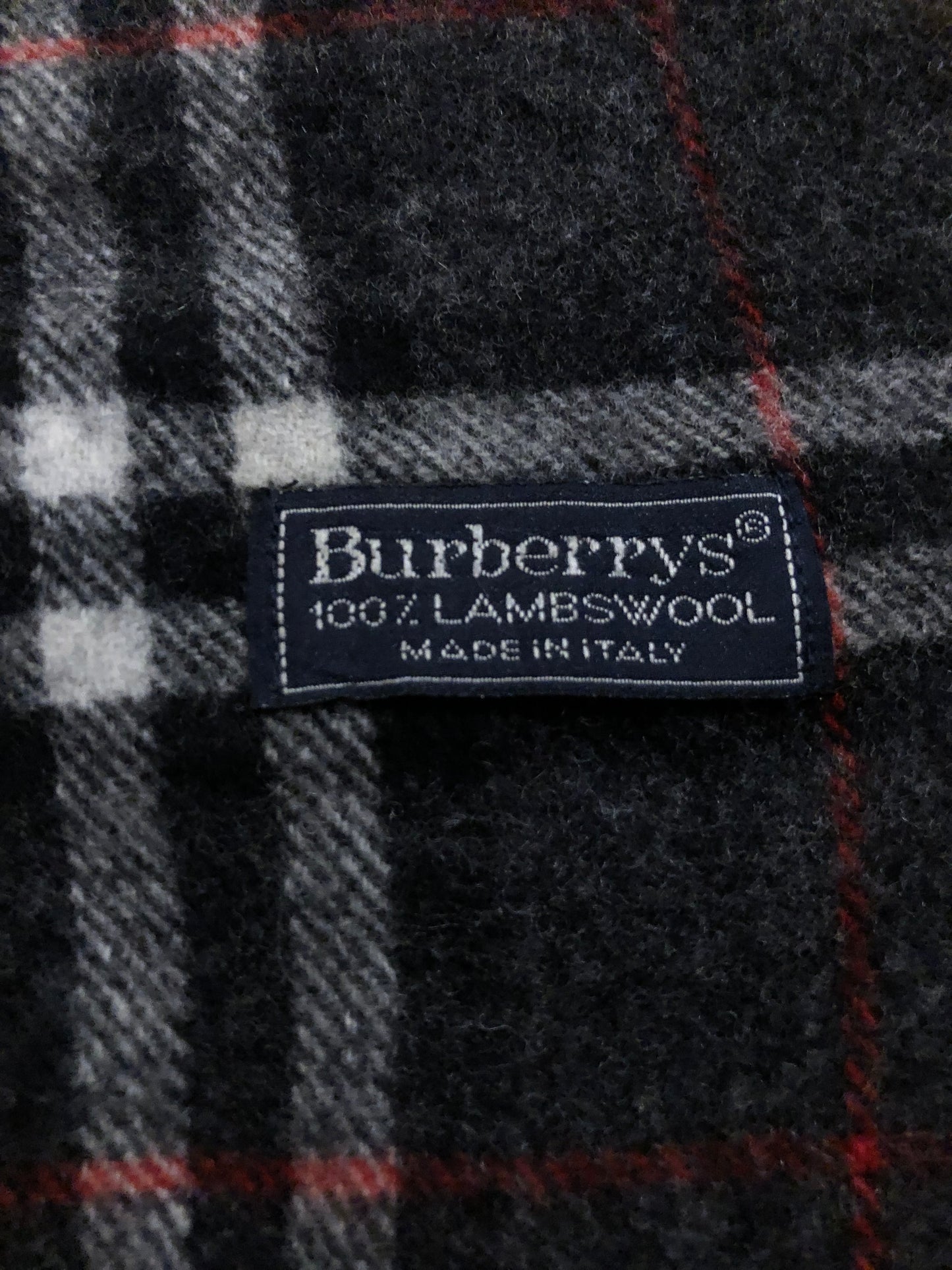 Vintage Burberry scarf