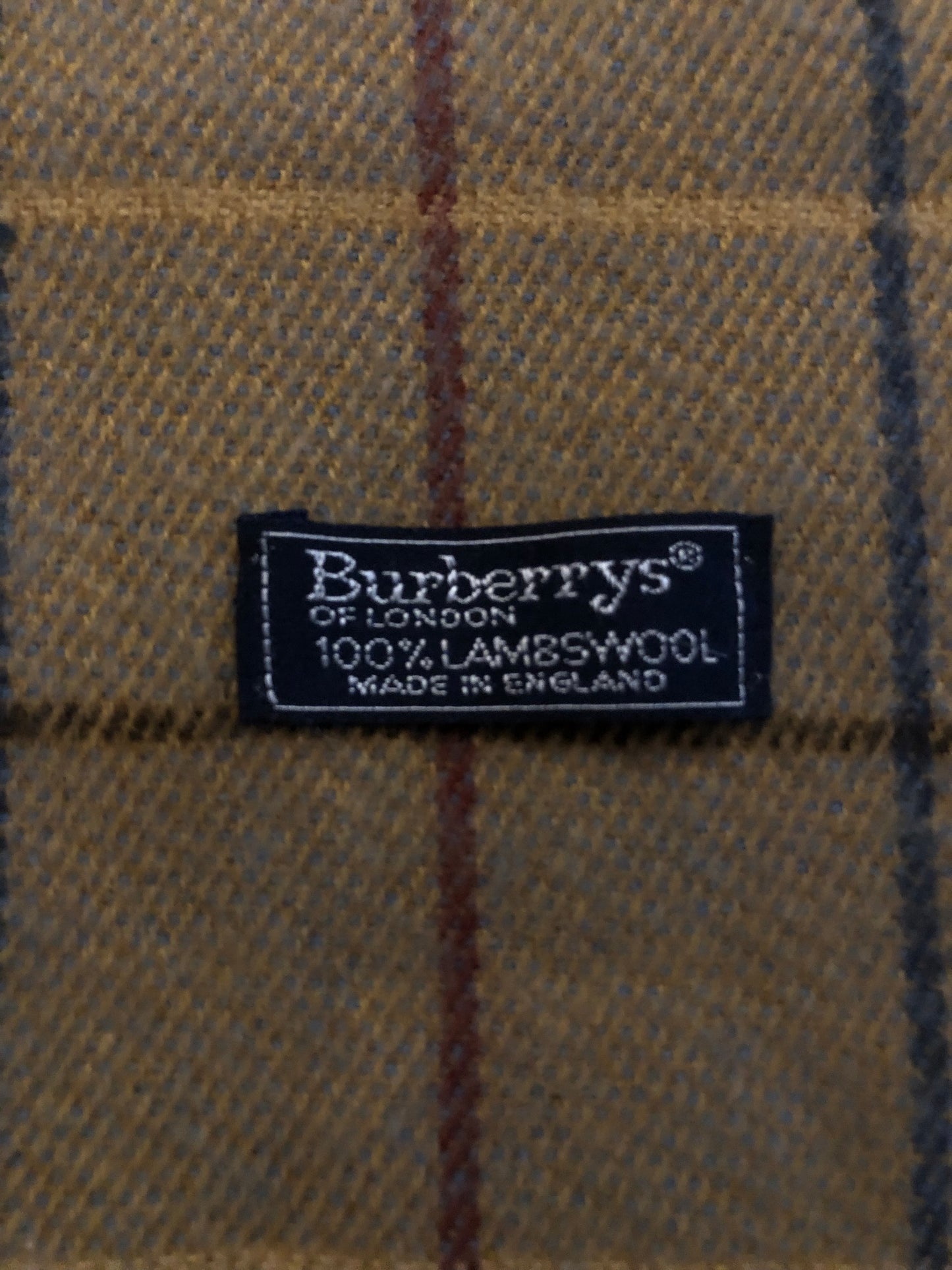 Vintage Burberry scarf beige