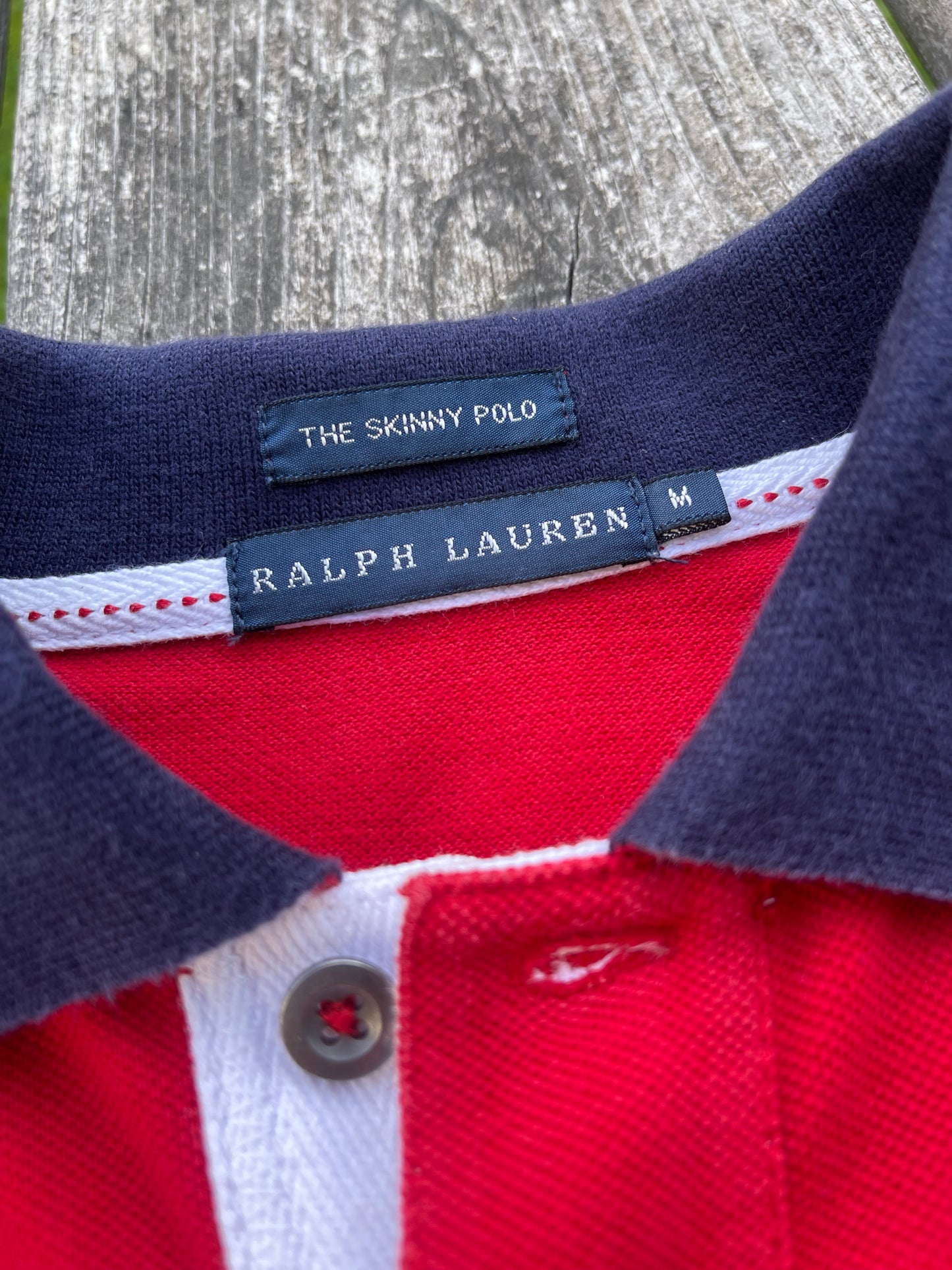 Ralph Lauren USA Big Pony Skinny Polo (M)