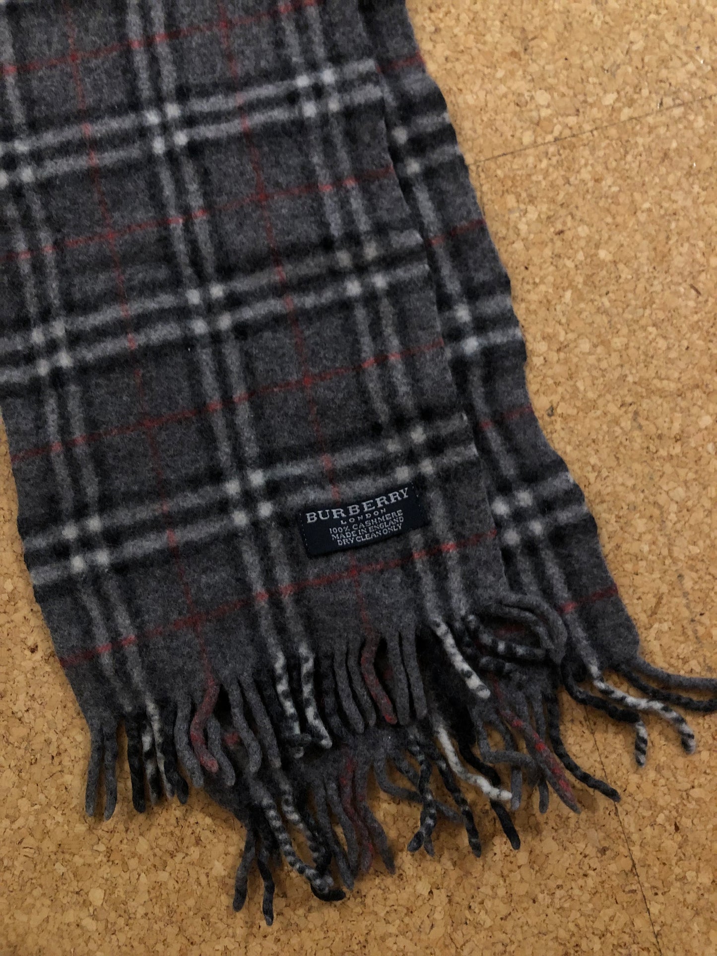 Vintage Burberry scarf