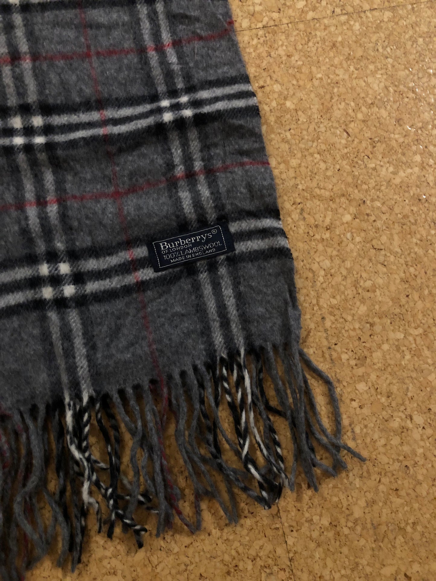 Vintage Burberry scarf
