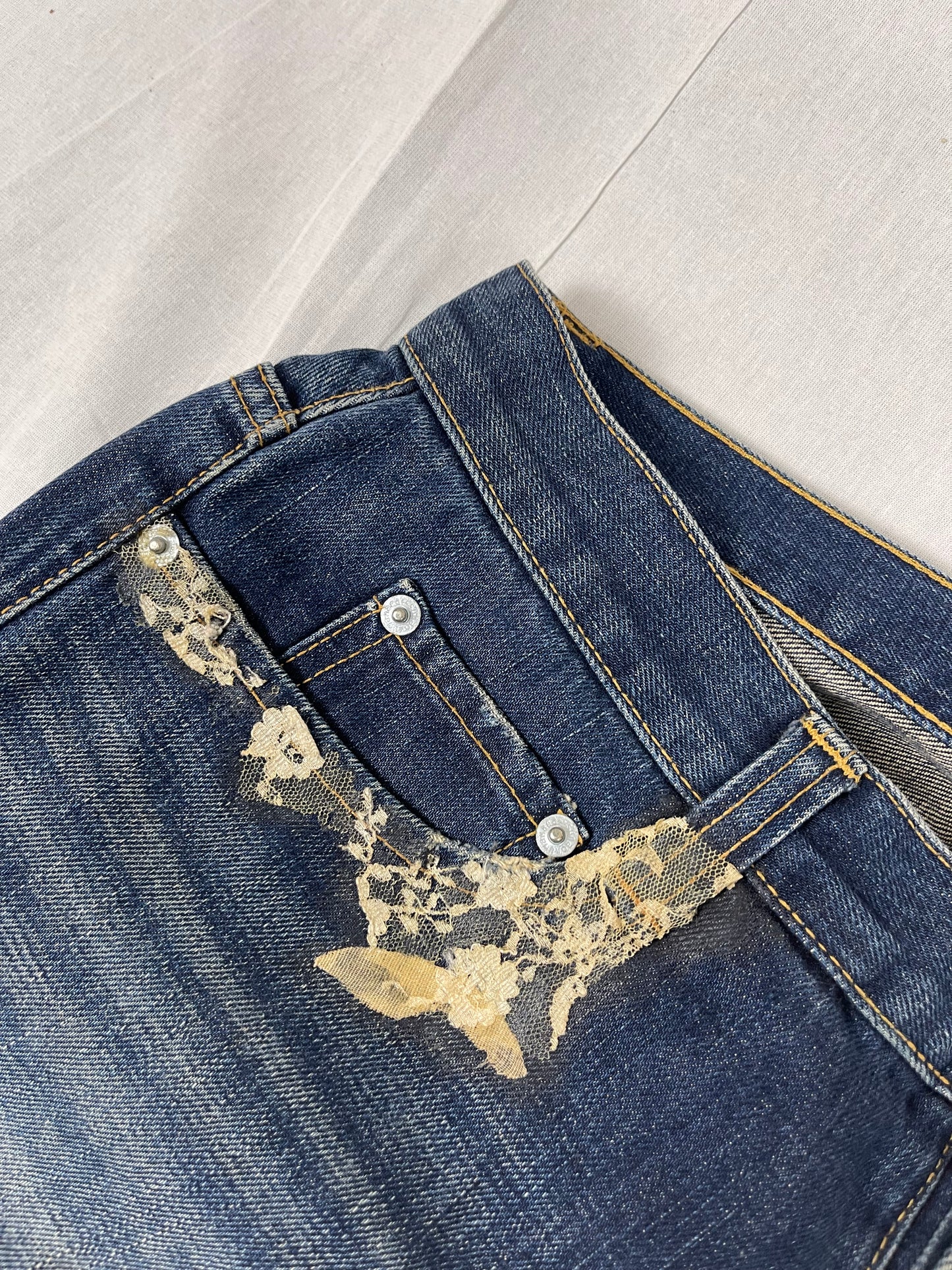 Sunaokuwahara distressed denim (W30/ M)