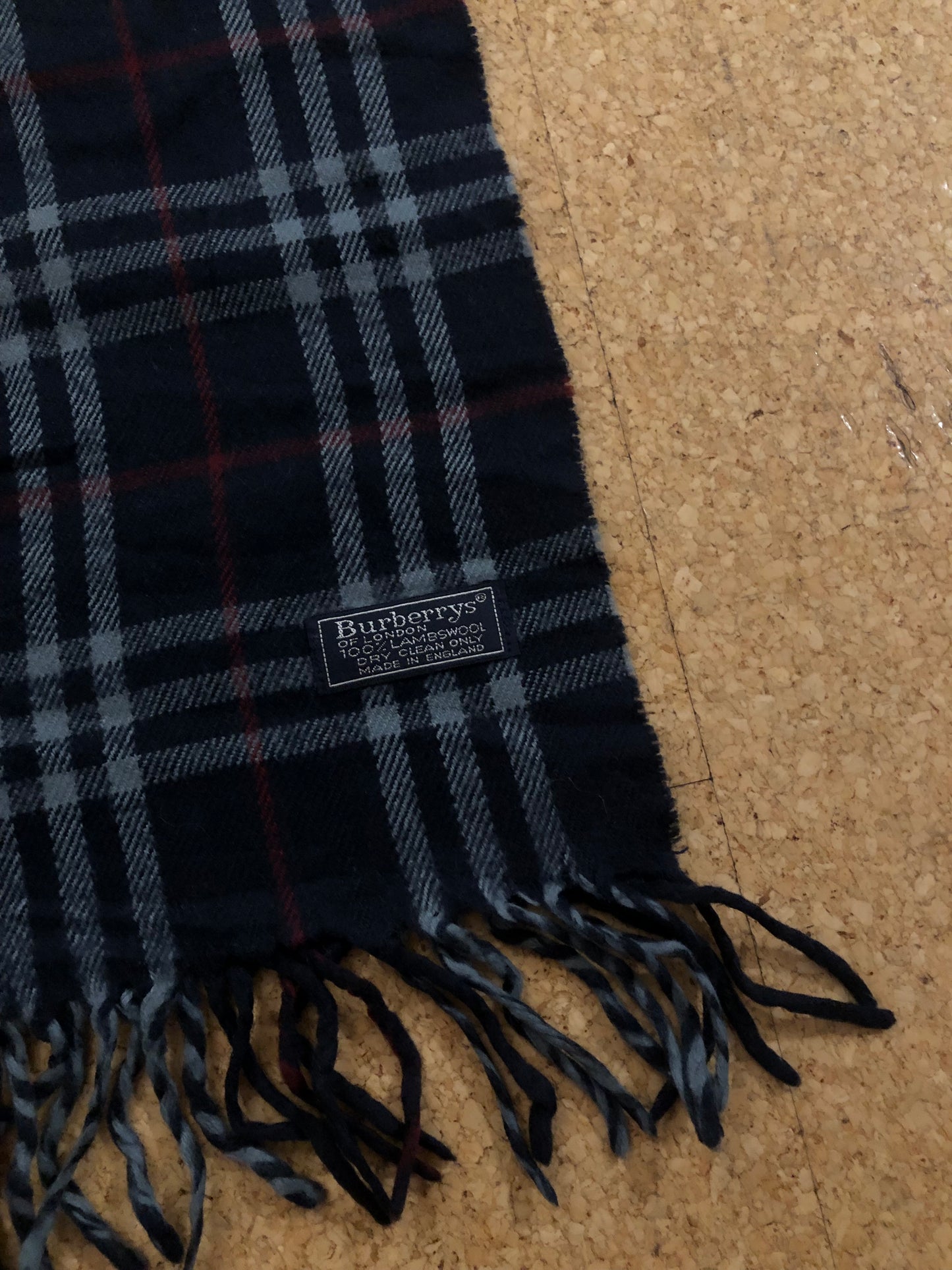 Vintage Burberry scarf