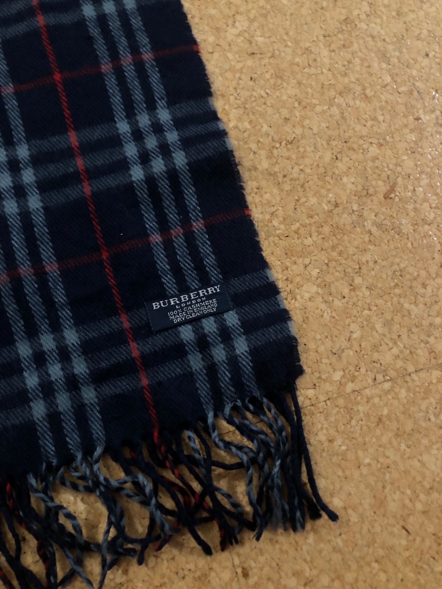 Vintage Burberry scarf