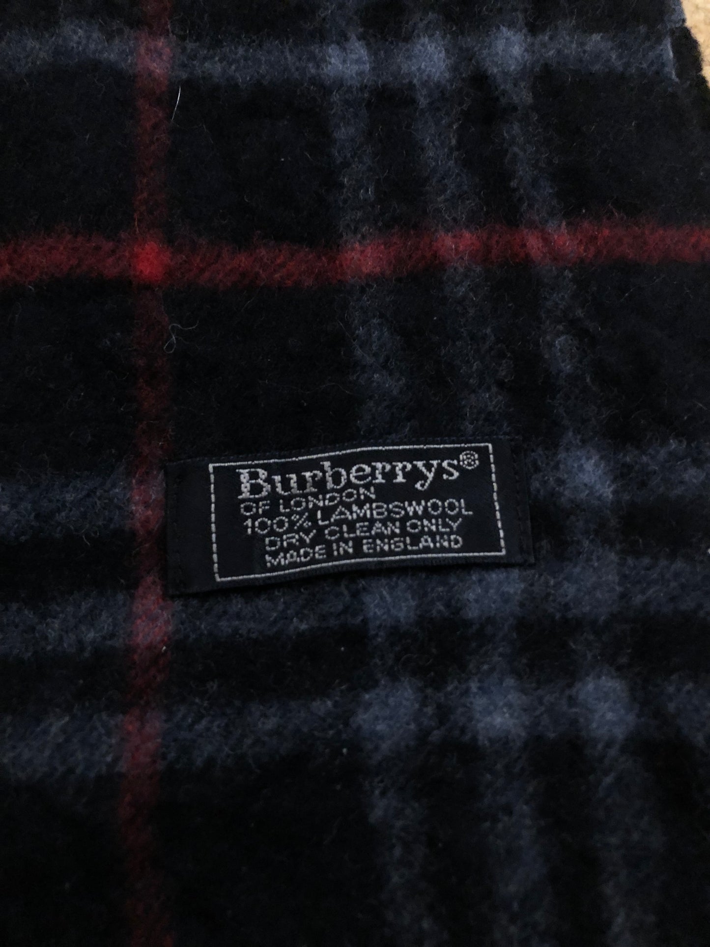 Vintage Burberry scarf