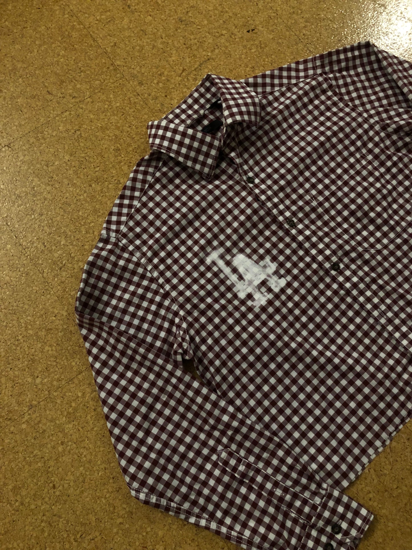 Vintage customized cropped LA Flanell Shirt (S)