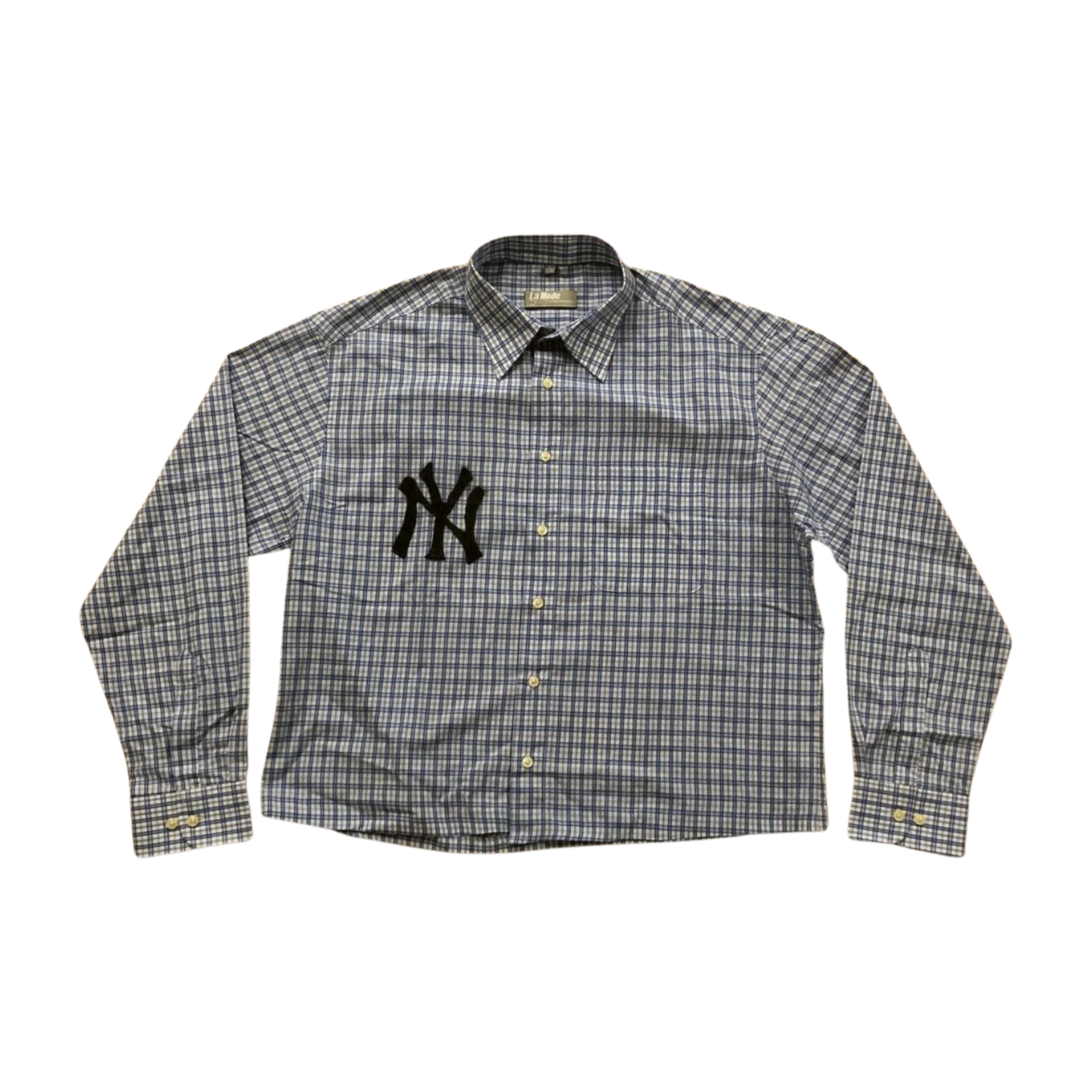 Vintage customized cropped NY Flanell Shirt (L)