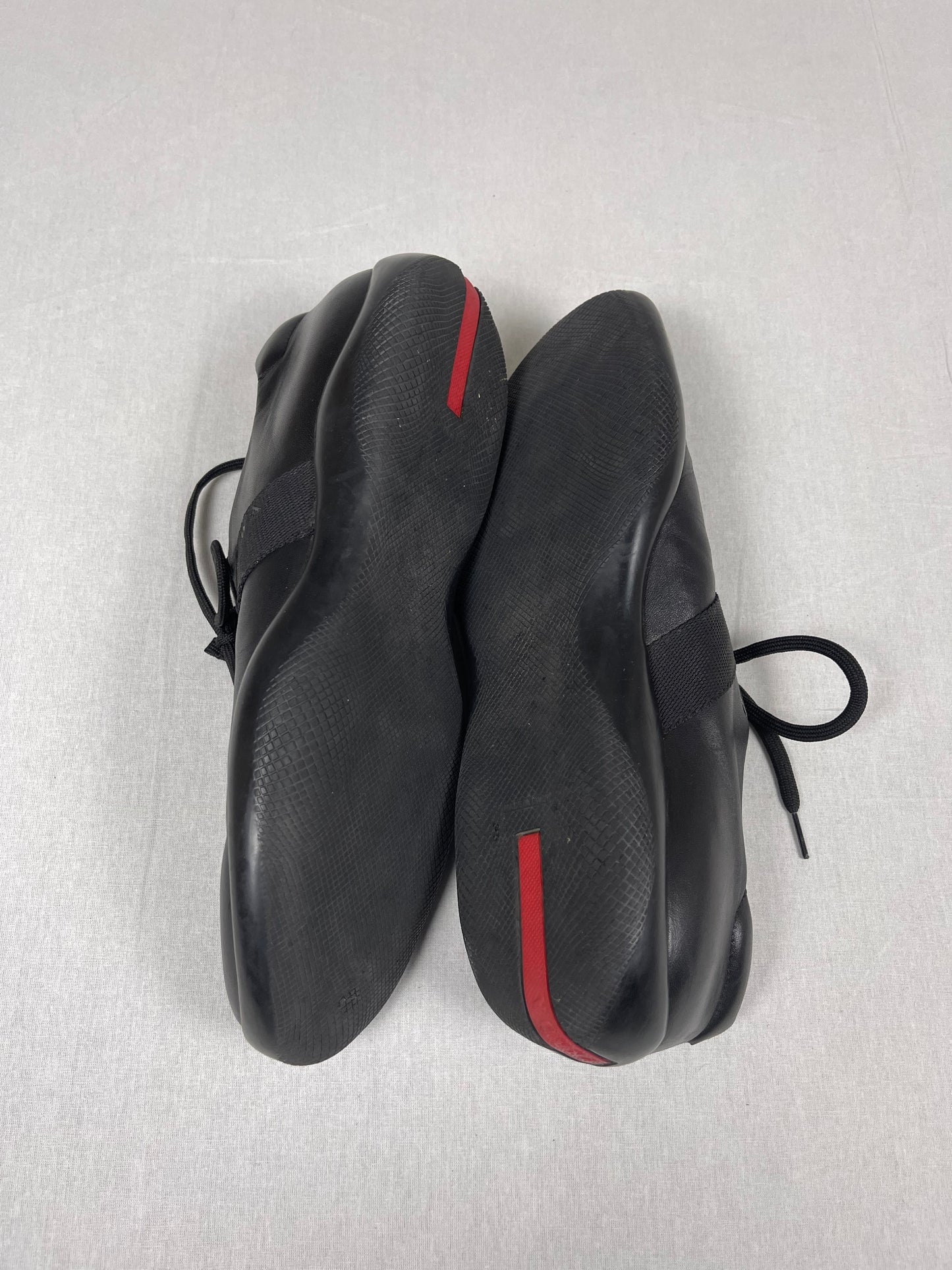 Vintage prada leather shoes (44)