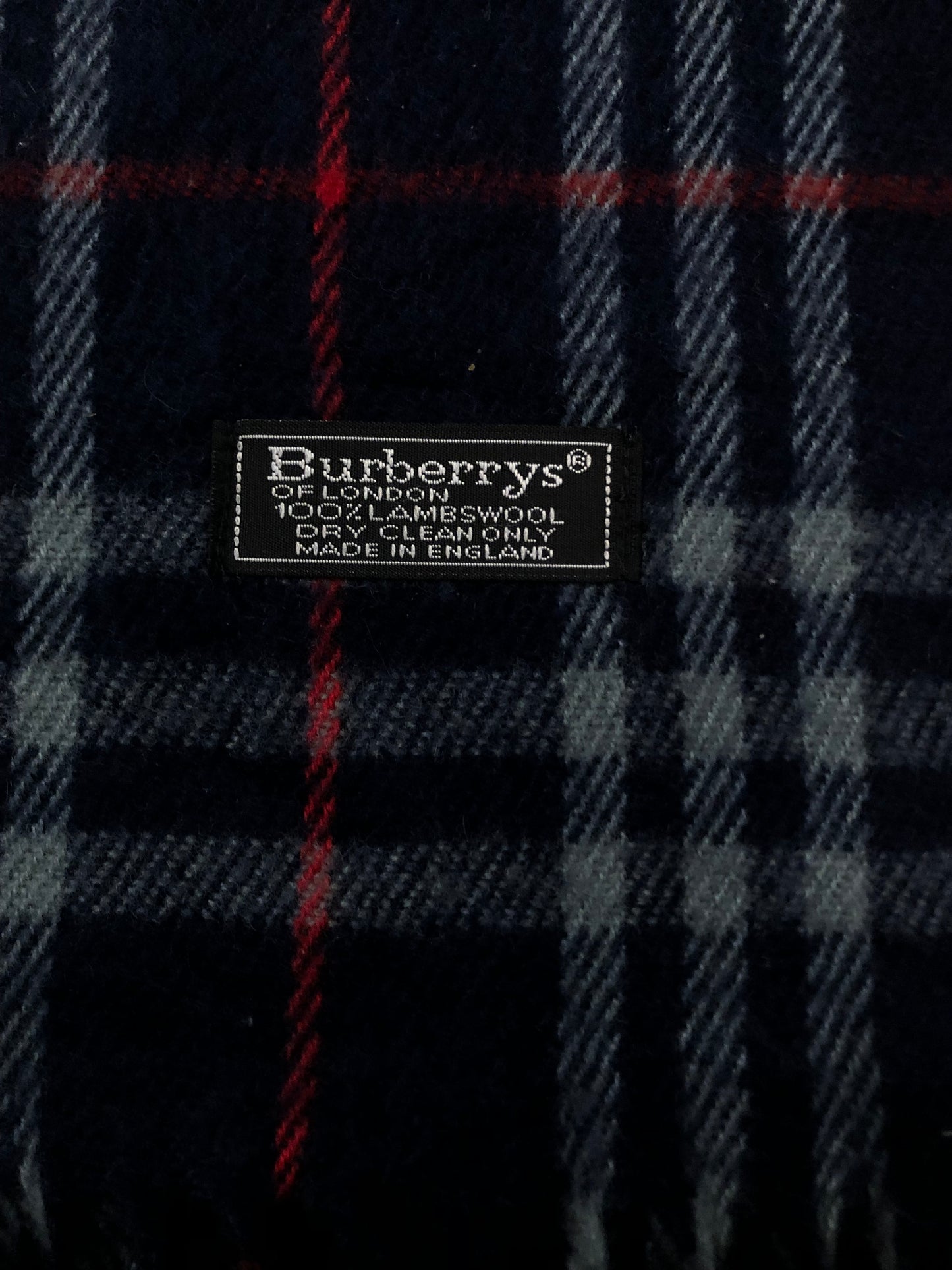 Vintage Burberry scarf