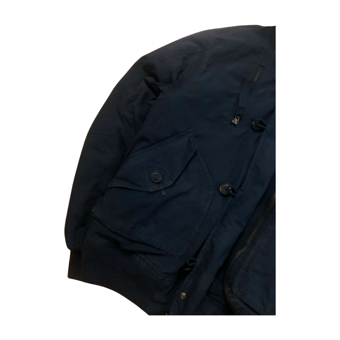 Vintage Ralph Lauren fur hood jacket