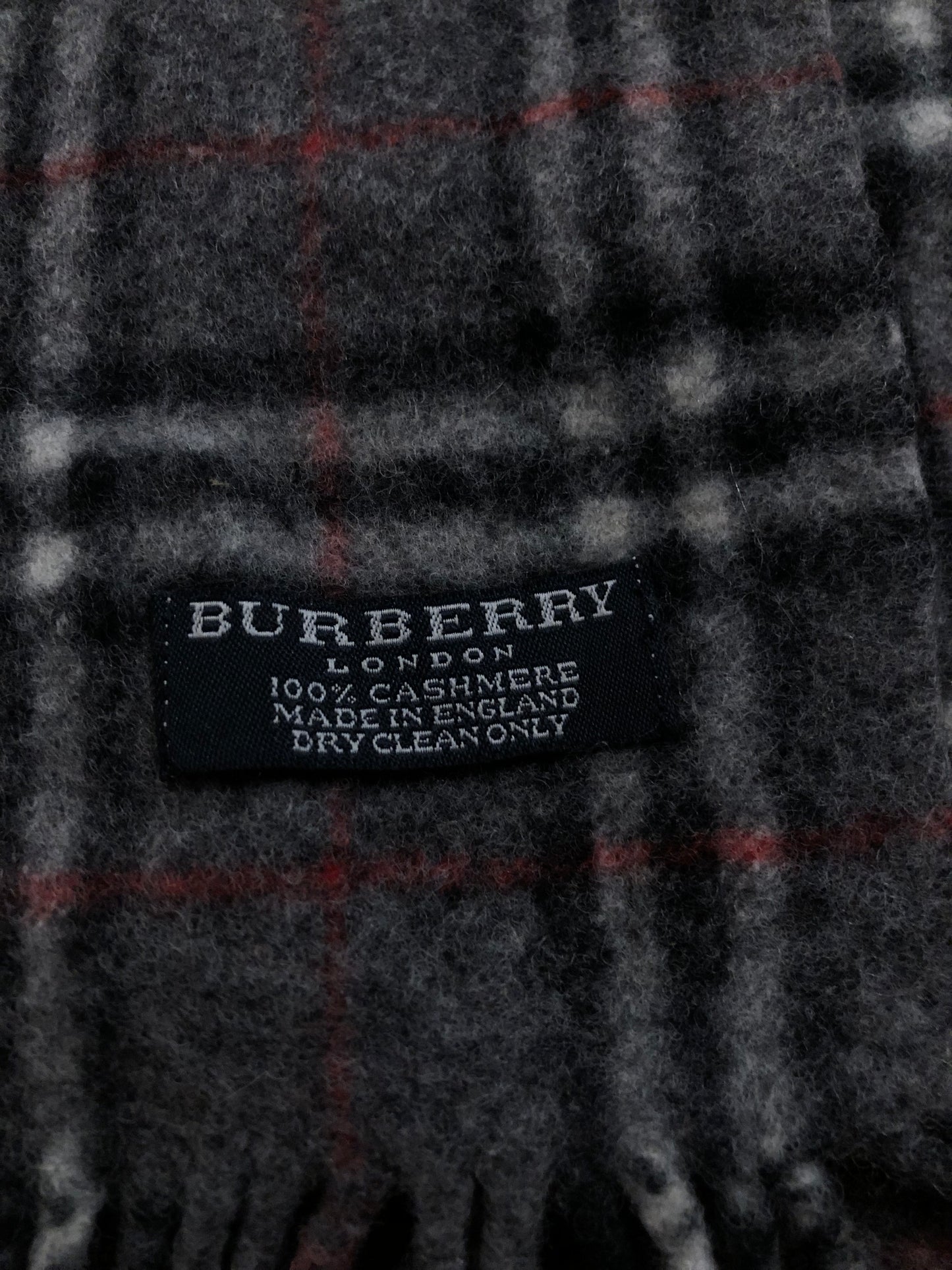 Vintage Burberry scarf