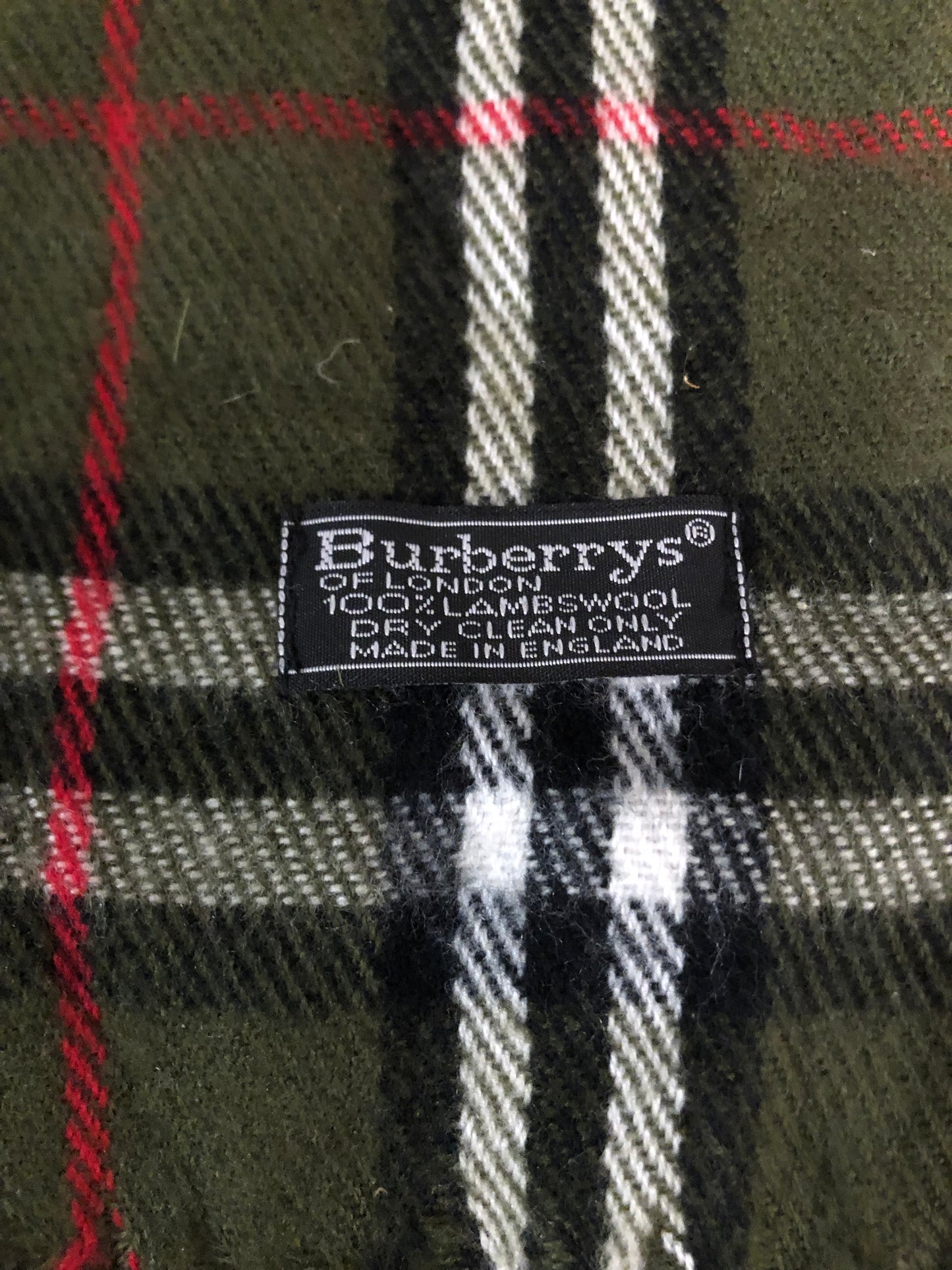 Vintage Burberry scarf