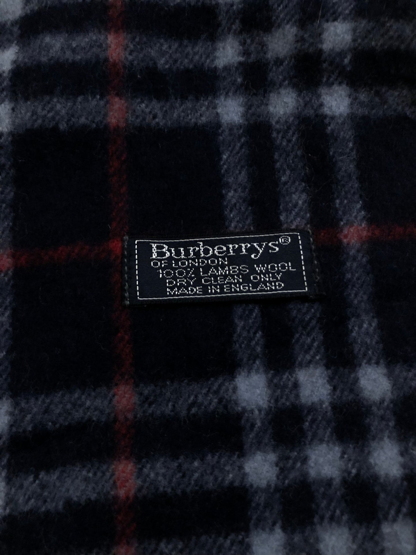 Vintage Burberry scarf
