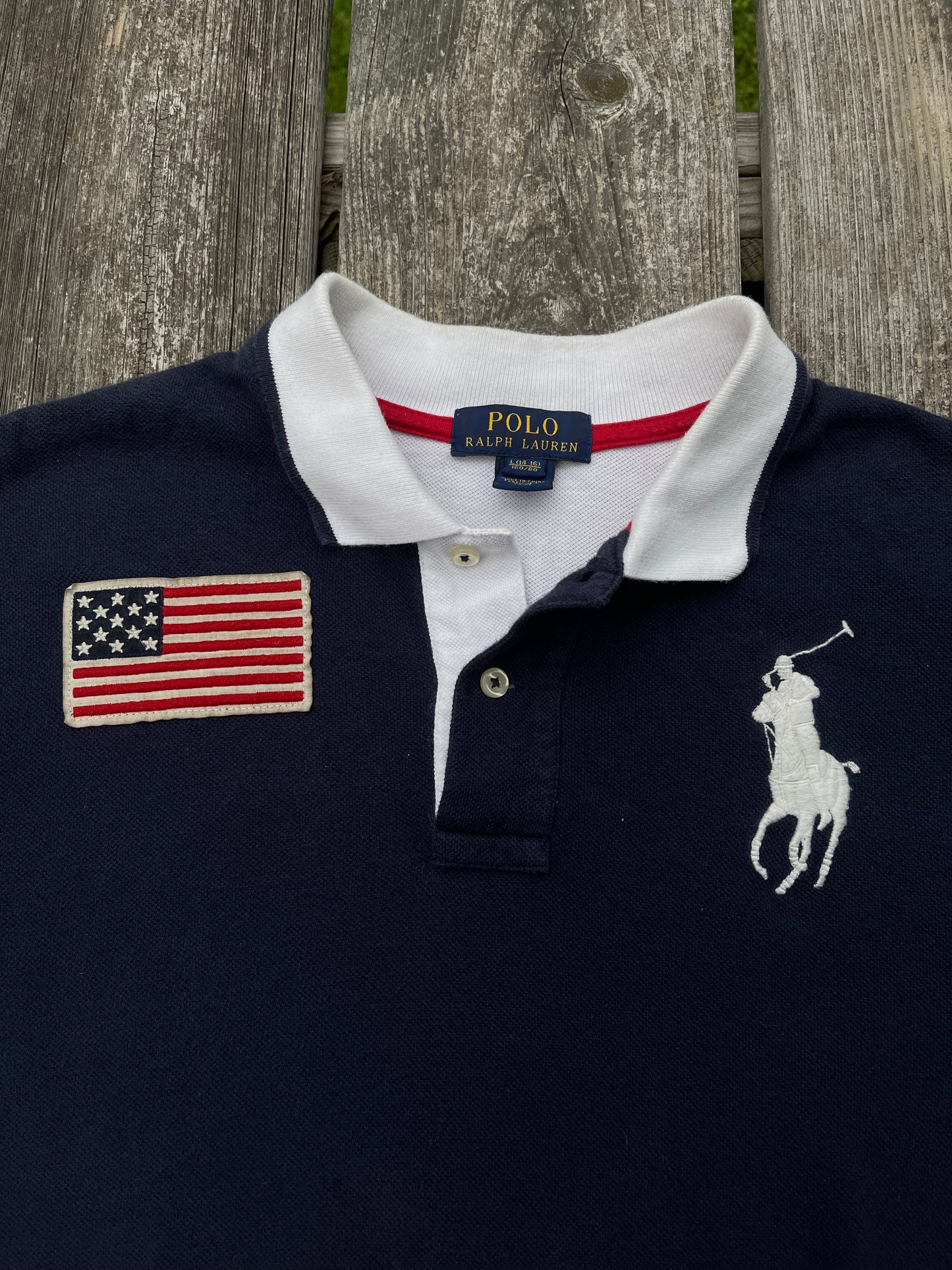Ralph Lauren USA Big Pony Polo (M)