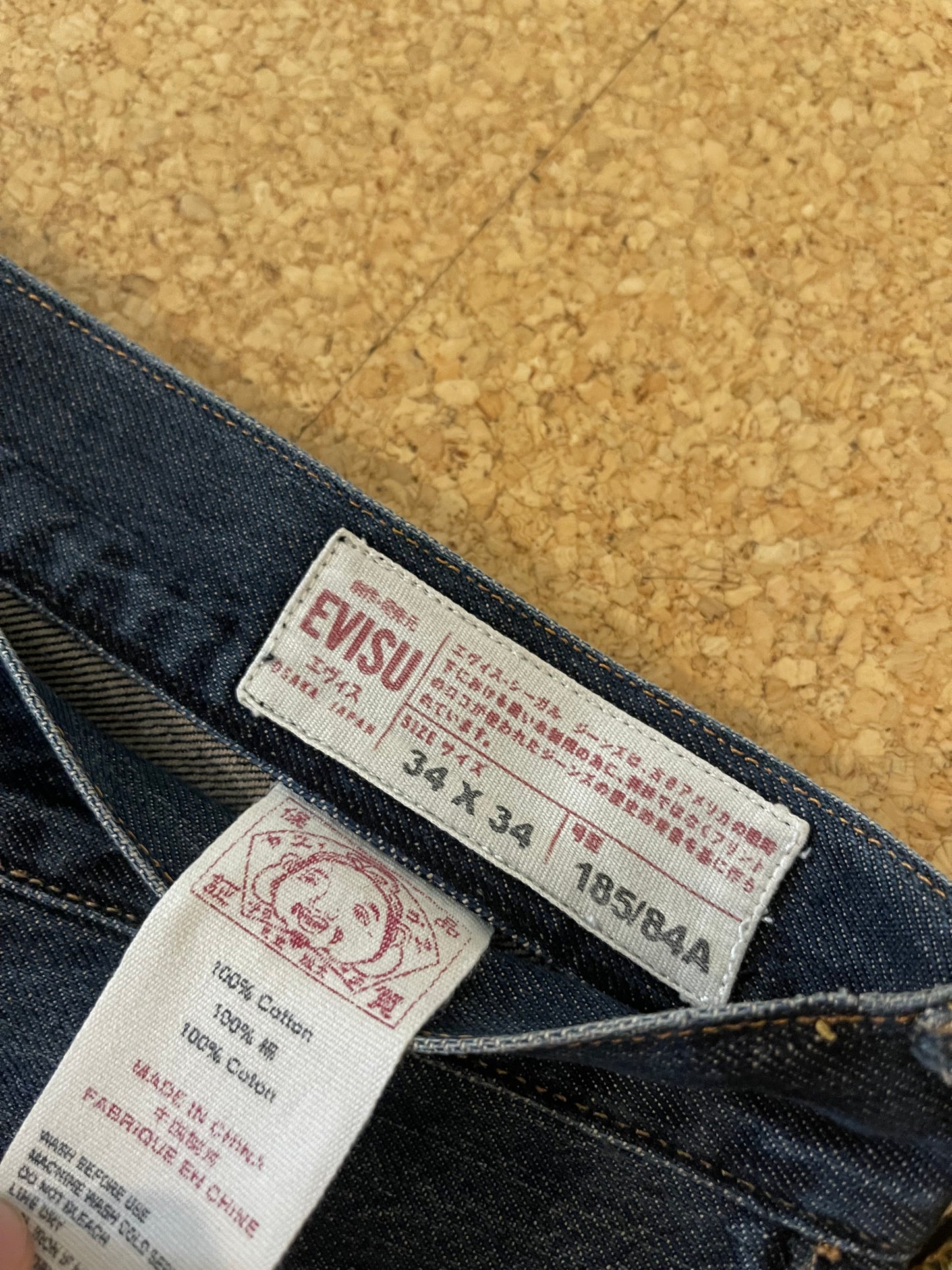 Evisu denim Jeans (W34/ M)