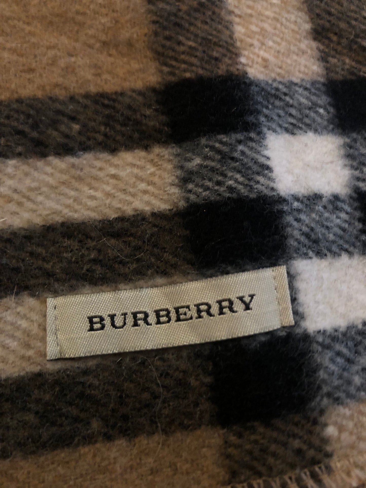 Vintage Burberry Halstuch beige