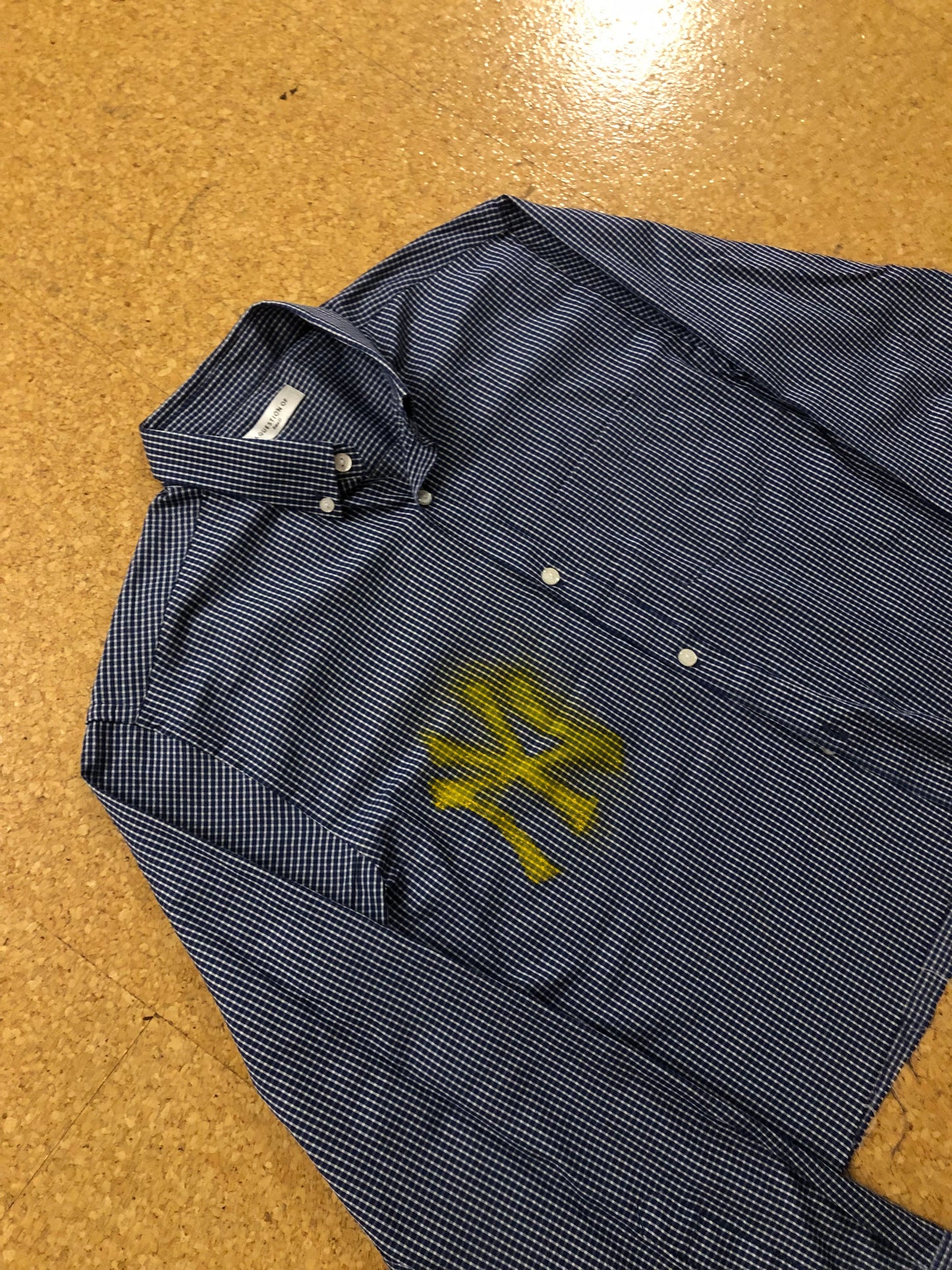 Vintage customized cropped NY Flanell shirt (S)