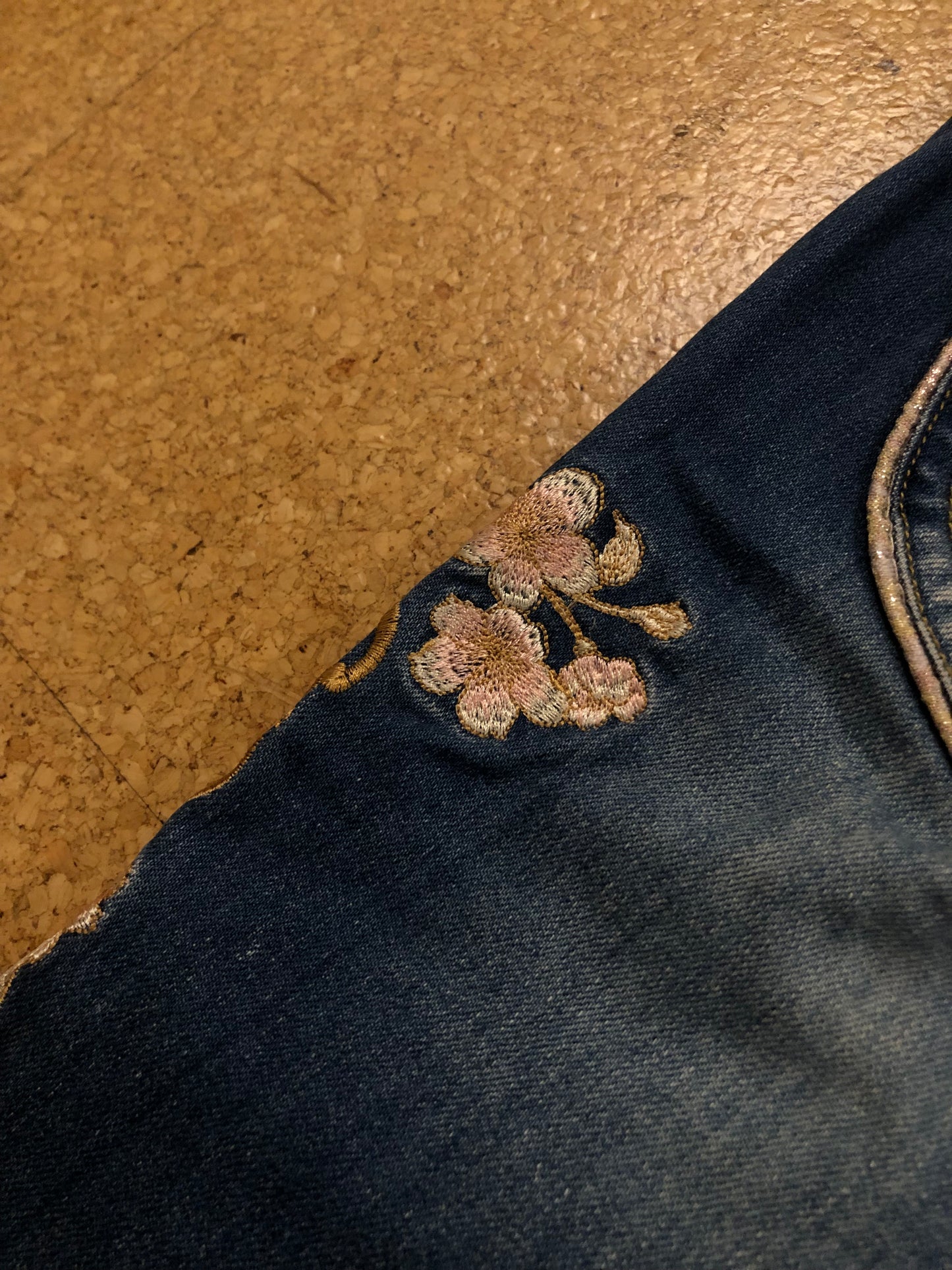 Karakuri Japanese denim jeans (S)