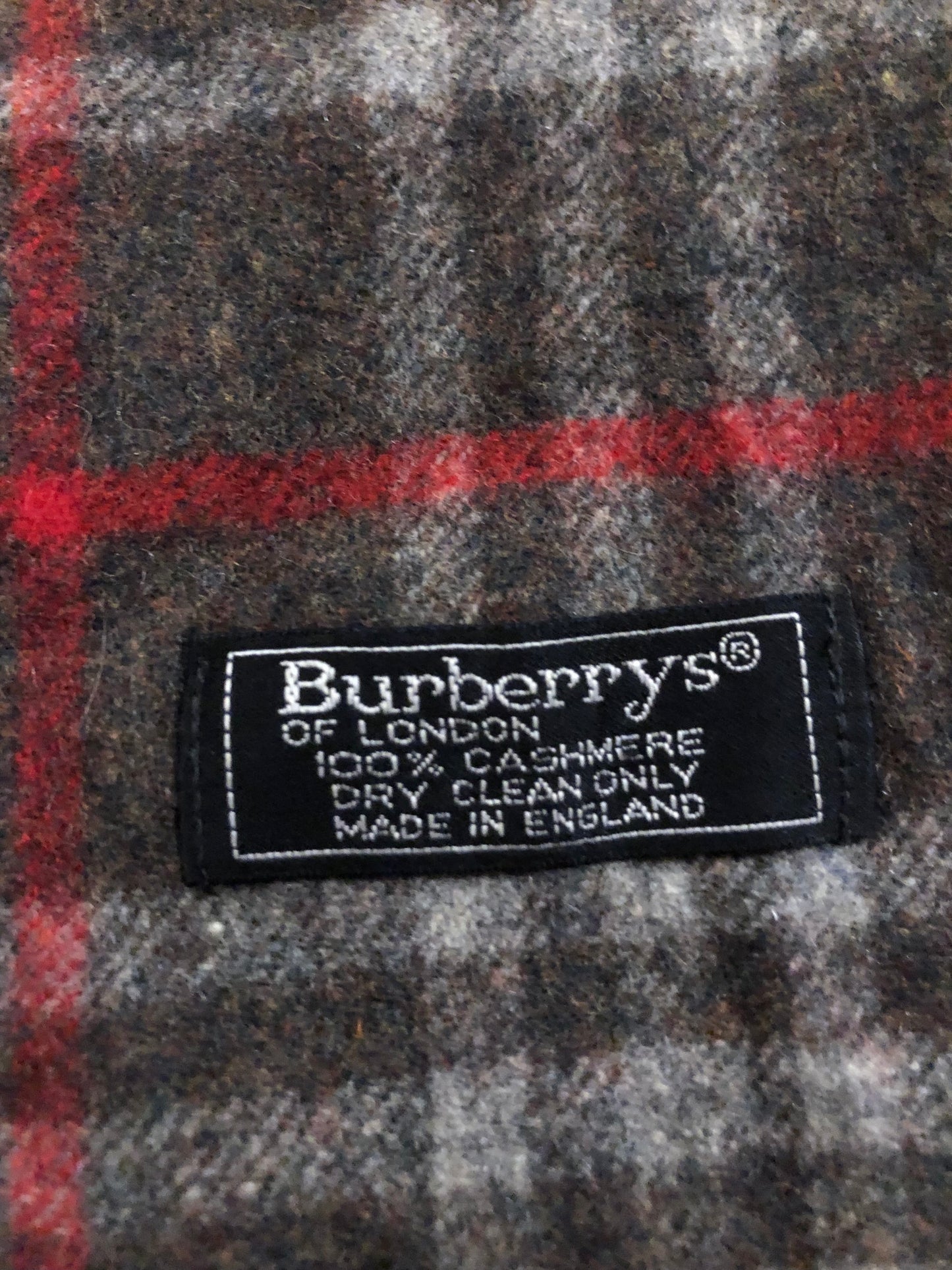 Vintage Burberry scarf