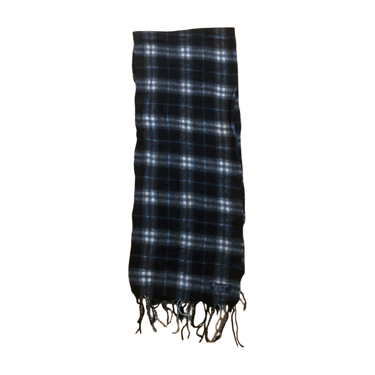 Vintage Burberry scarf black