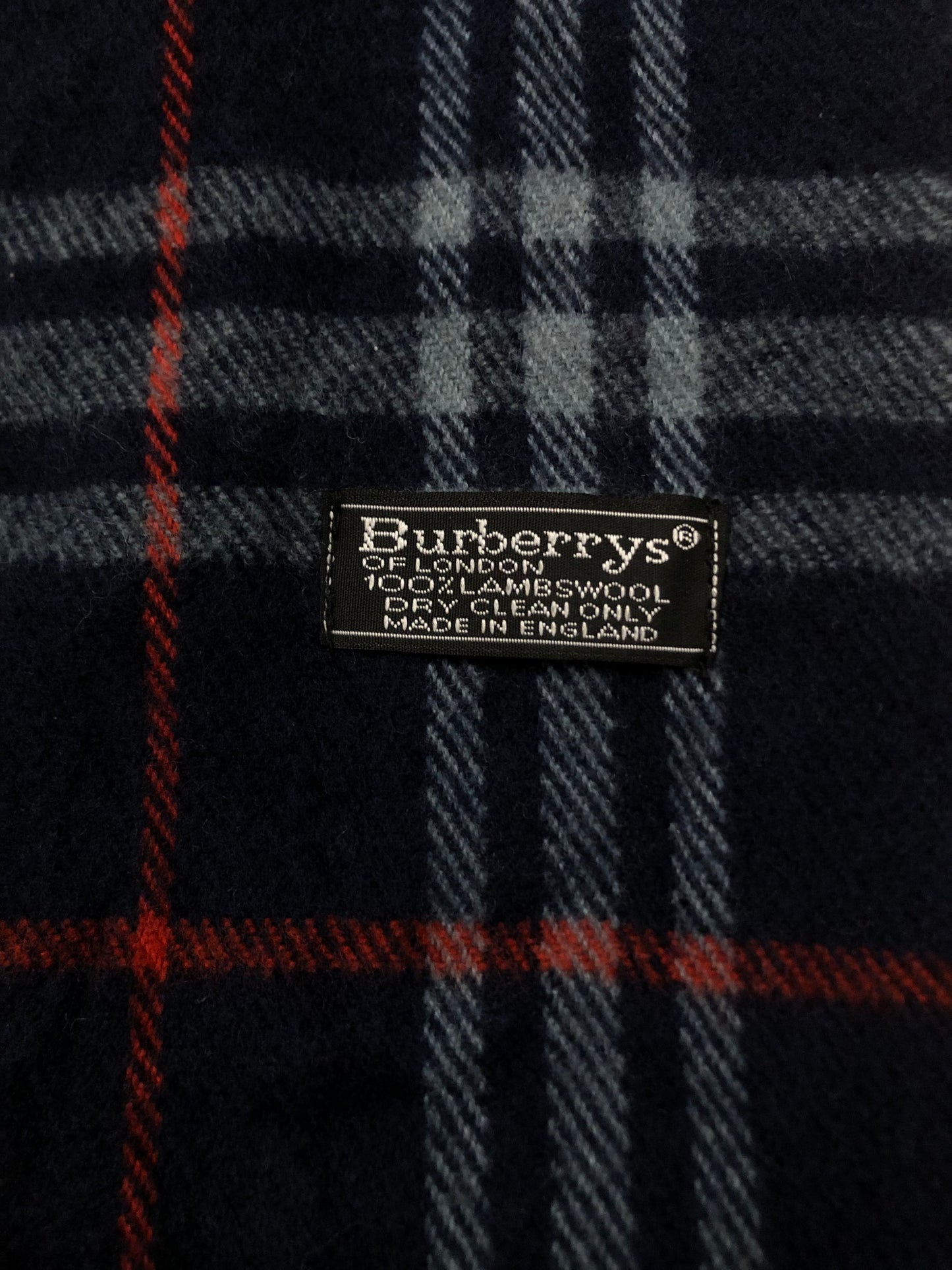 Vintage Burberry scarf