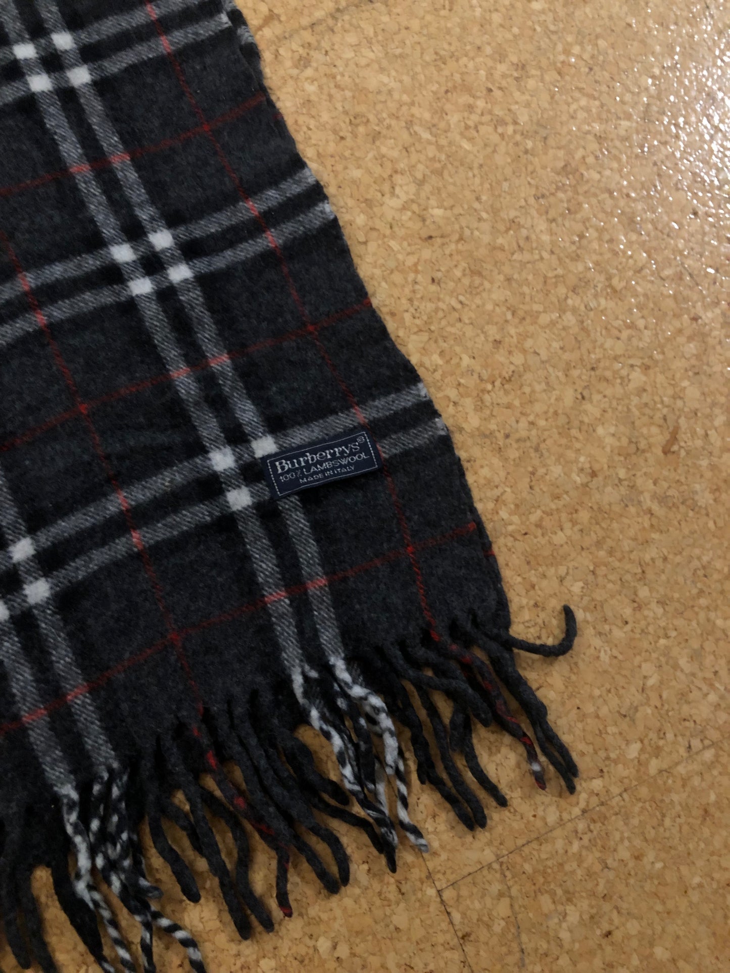Vintage Burberry scarf