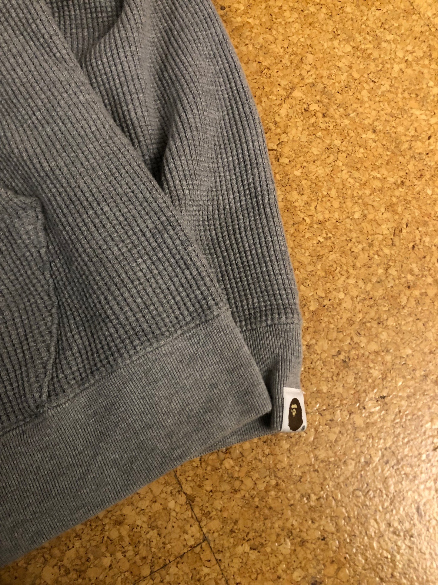 Bapesta knit hoodie (L)