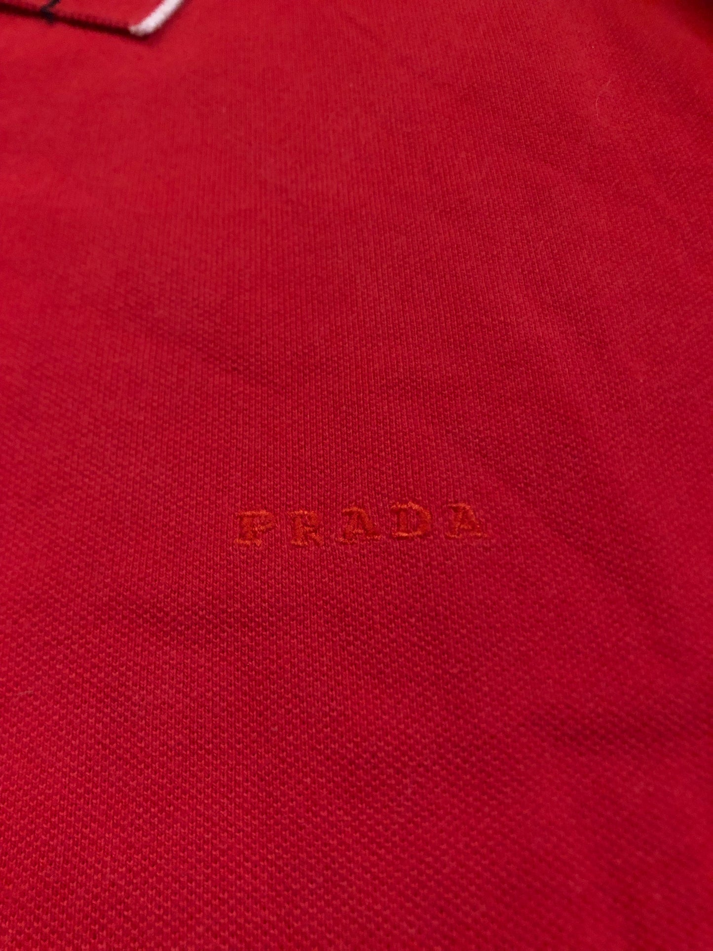Vintage Prada linea Rossa polo shirt (M)