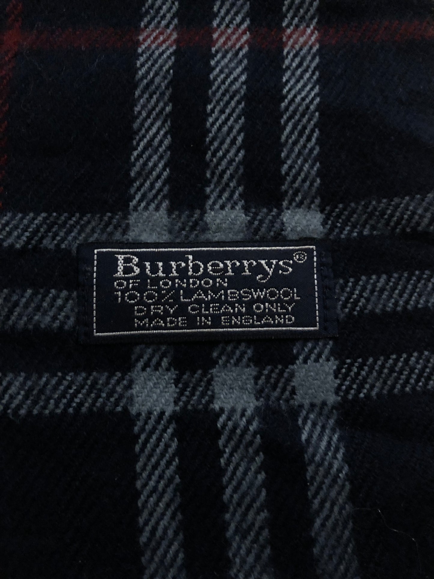 Vintage Burberry scarf