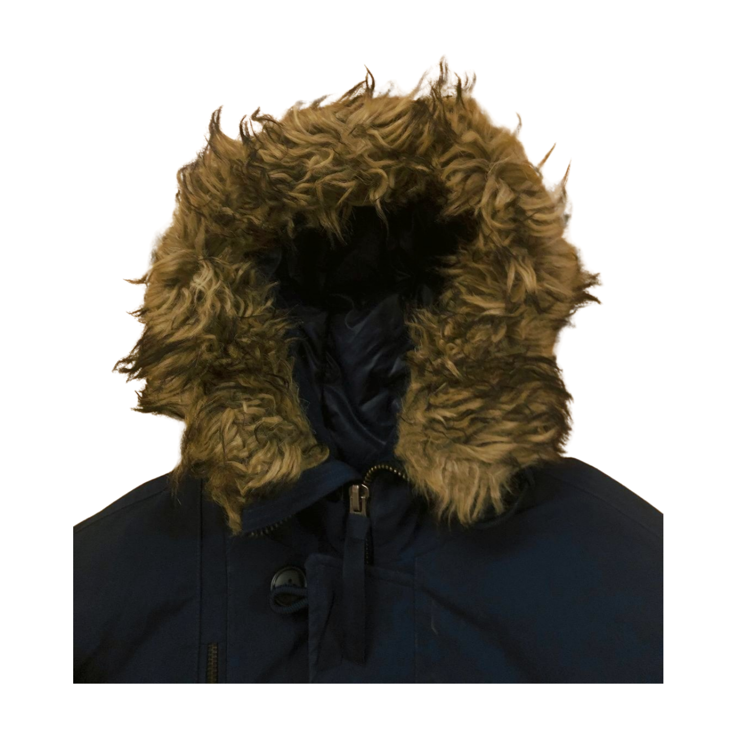 Vintage Ralph Lauren fur hood jacket