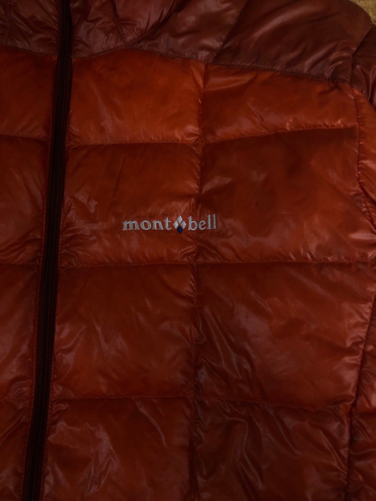 Montbell 2 tone superior down puffer (M)