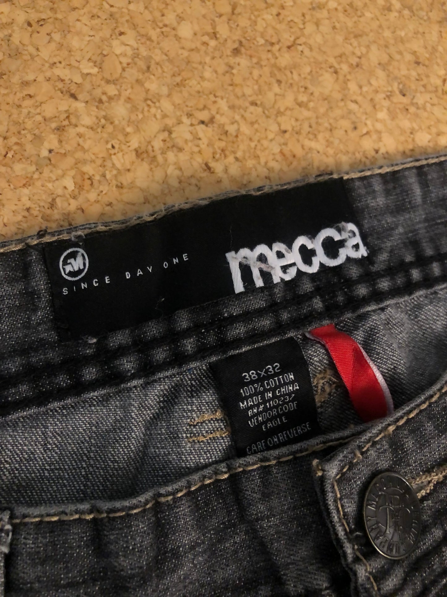 Mecca Vintage baggy jeans (W38)