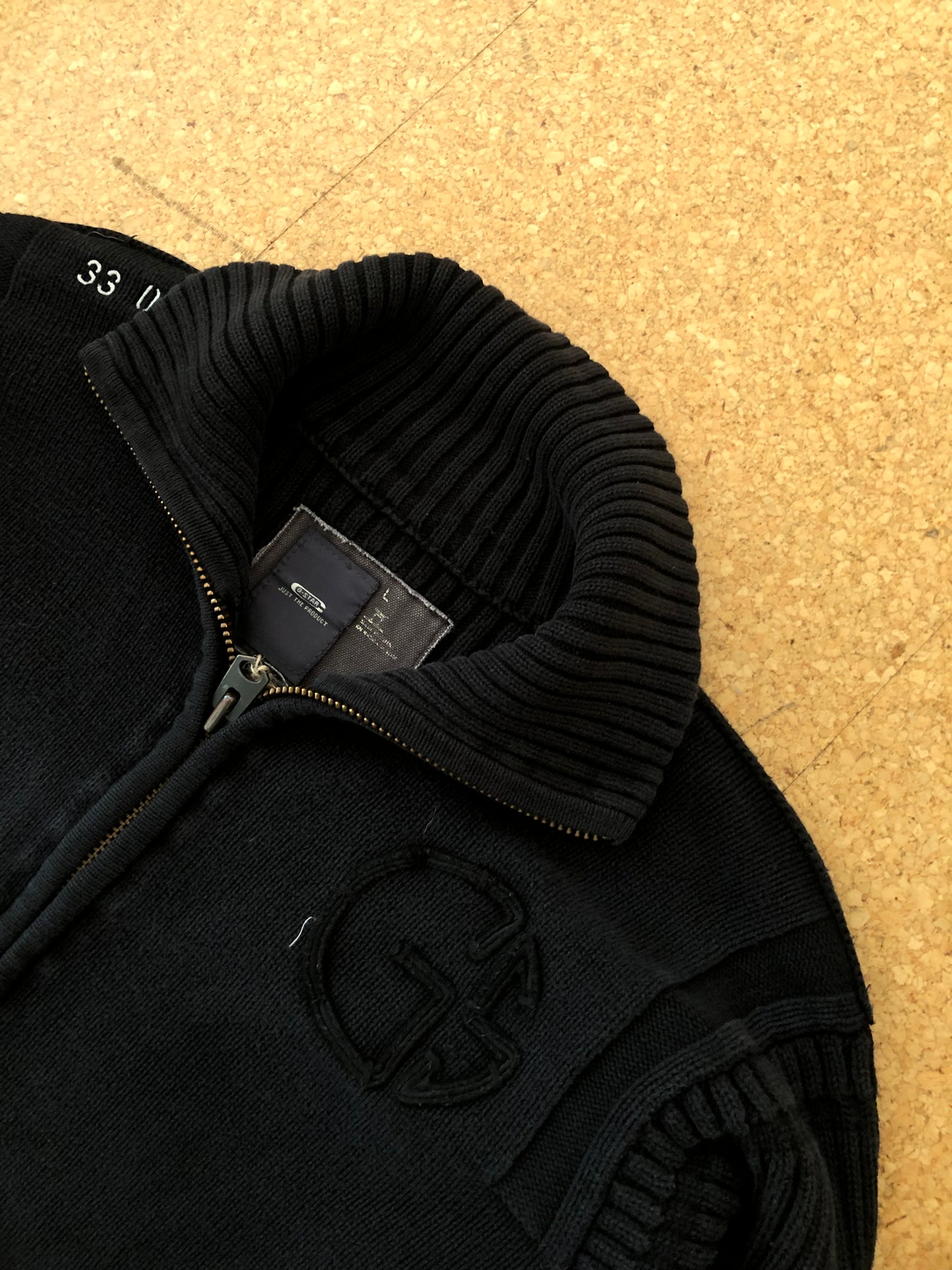 Vintage gstar knit jacket (L)