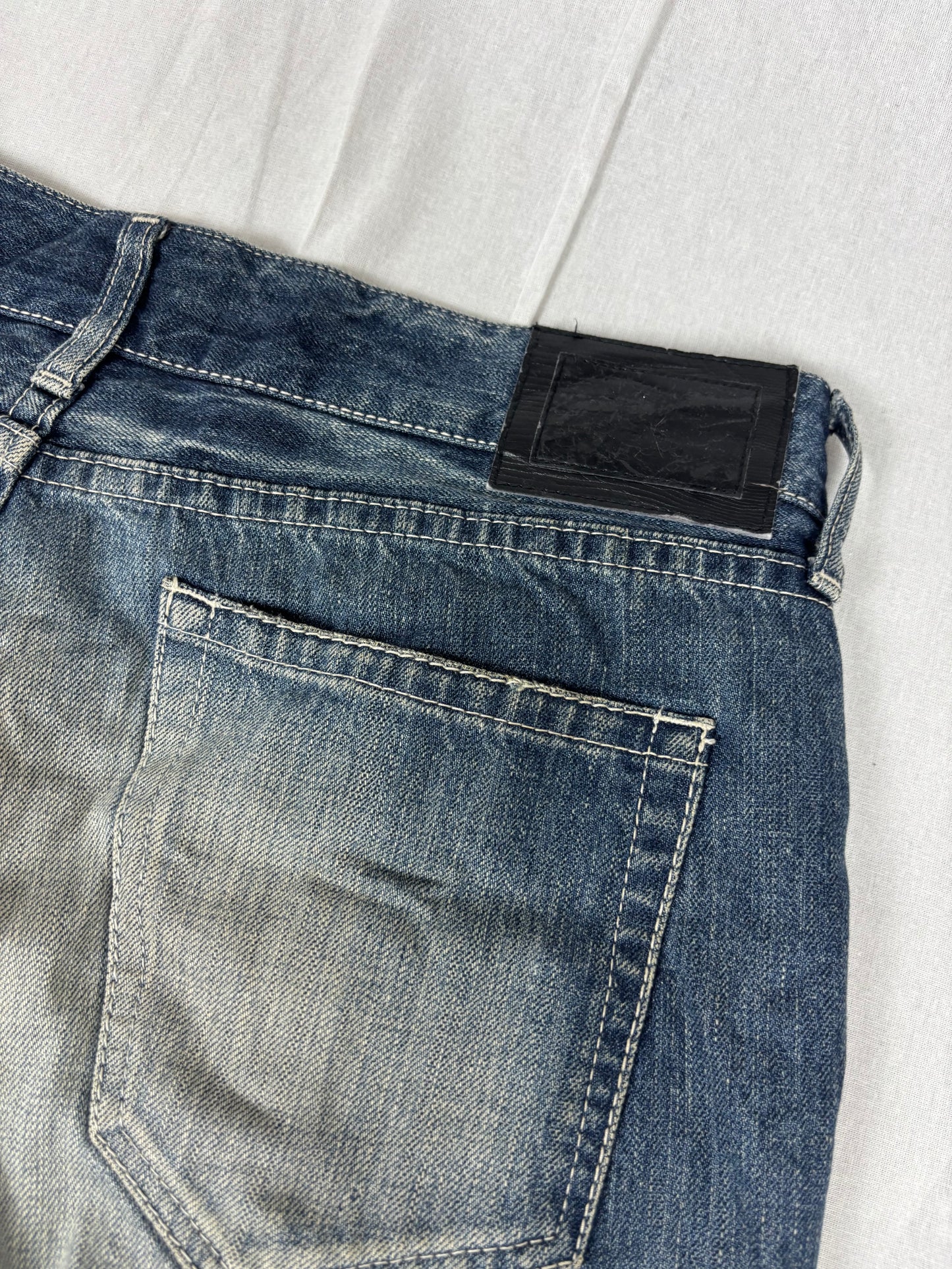 Murder license distressed flared Jeans (w34)