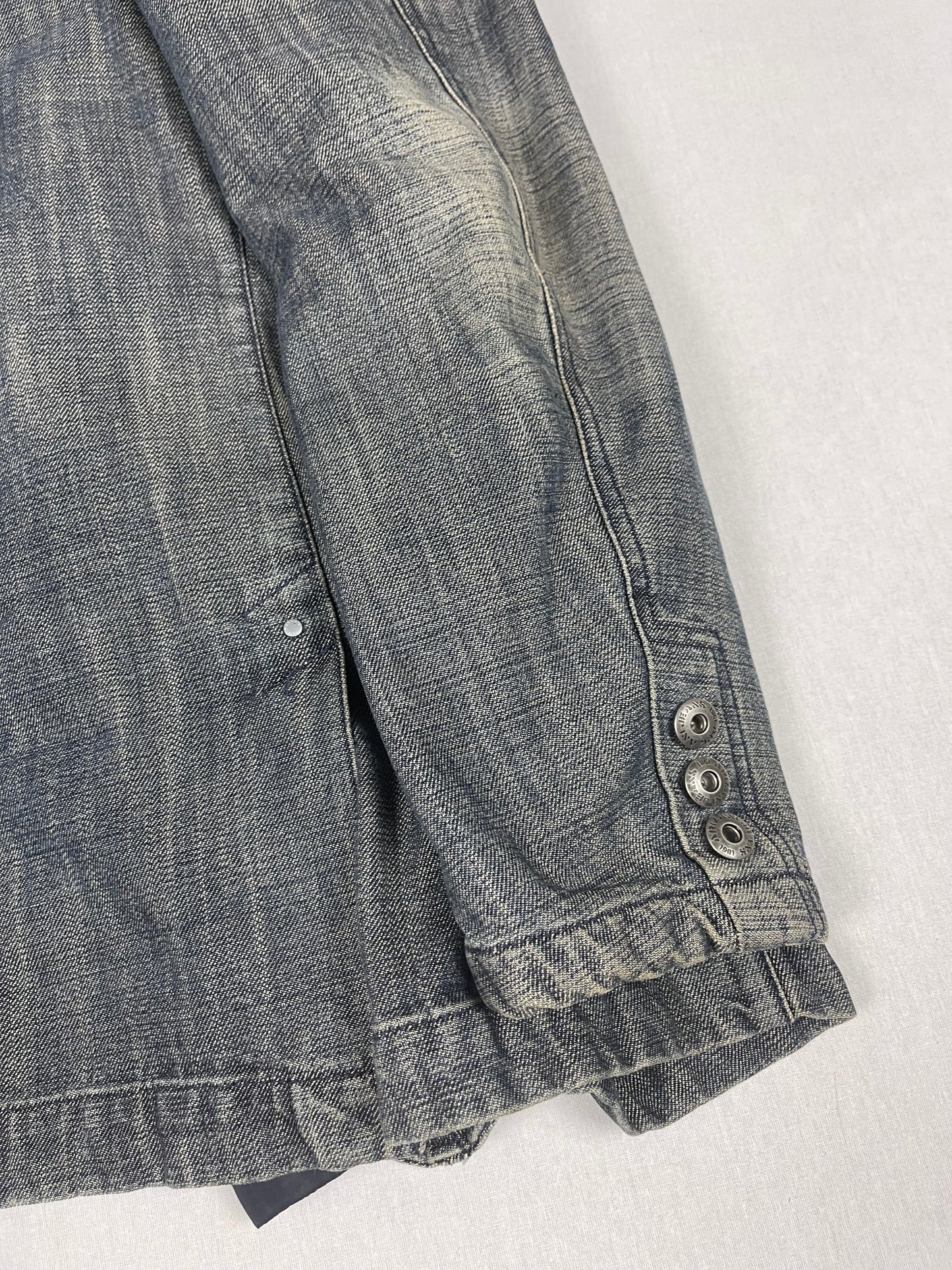 Armani layered denim Jacket (l-xl)