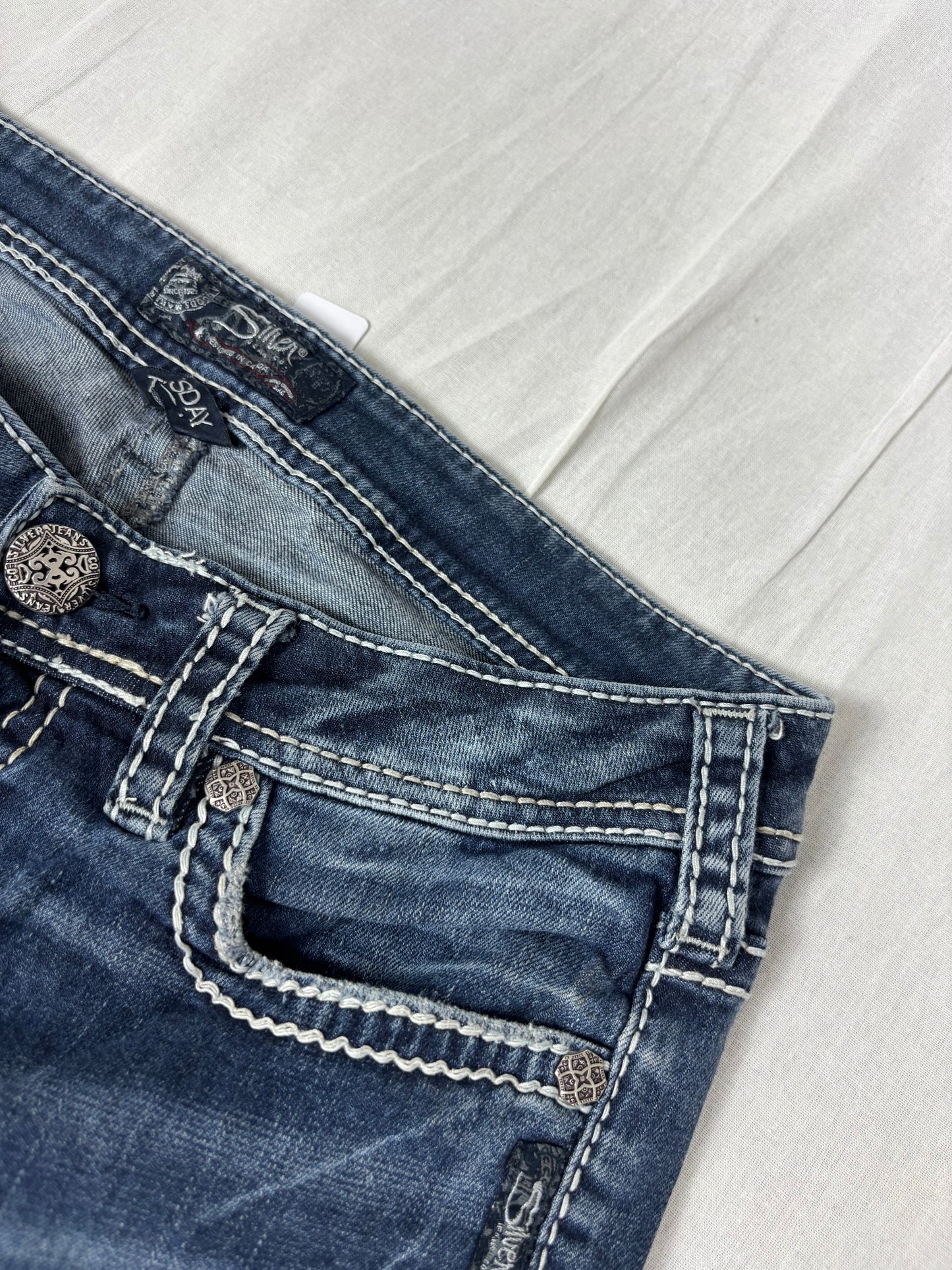 Silver bootcut Jeans (M Woman)