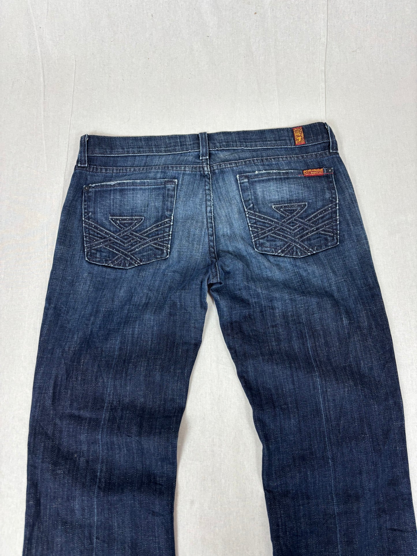 vintage Bootcut low waist denim (l Woman)