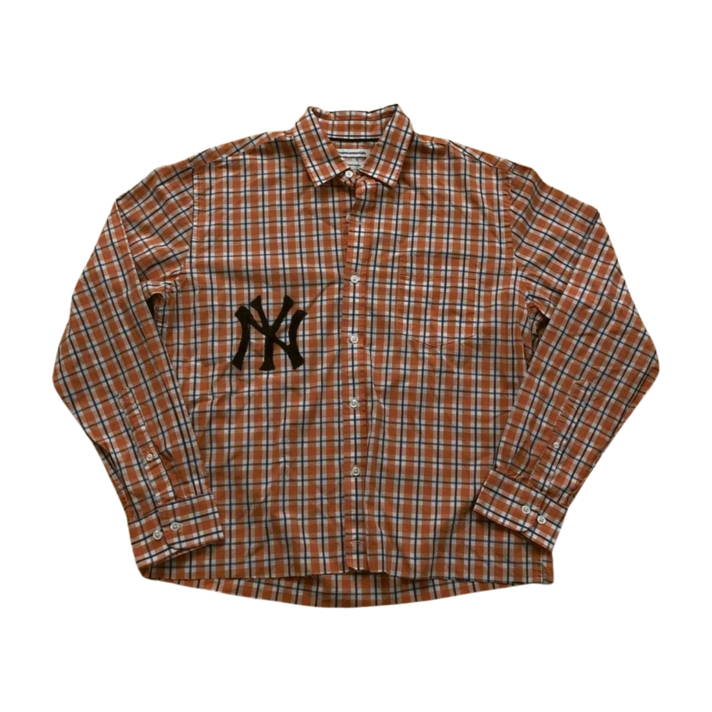 Vintage customized cropped NY Flanell Shirt (M)