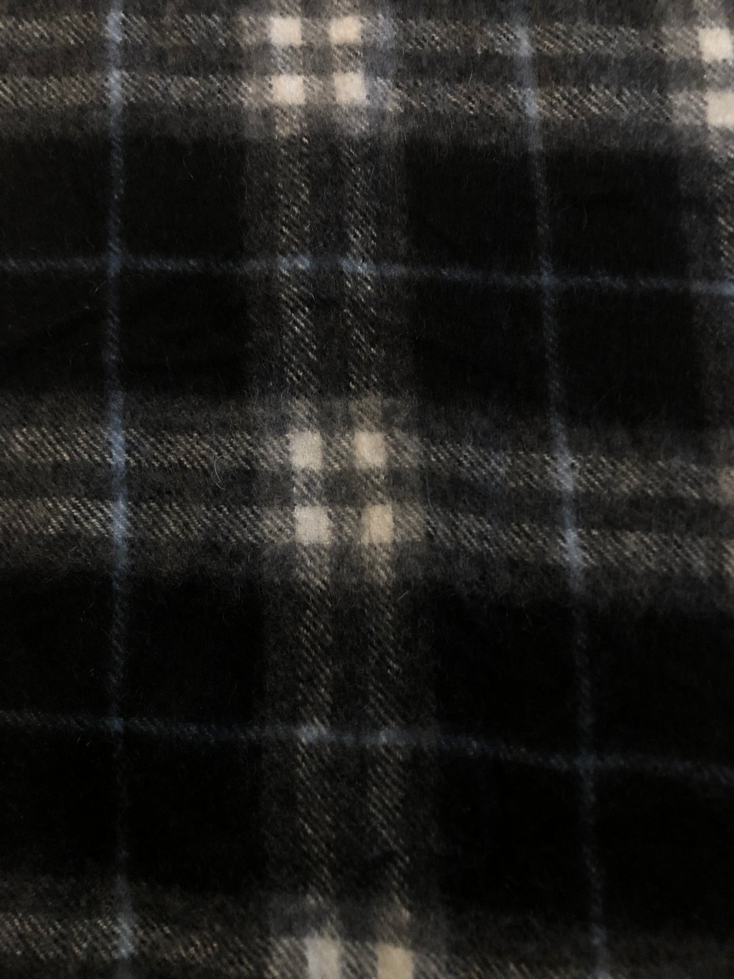 Vintage Burberry scarf black