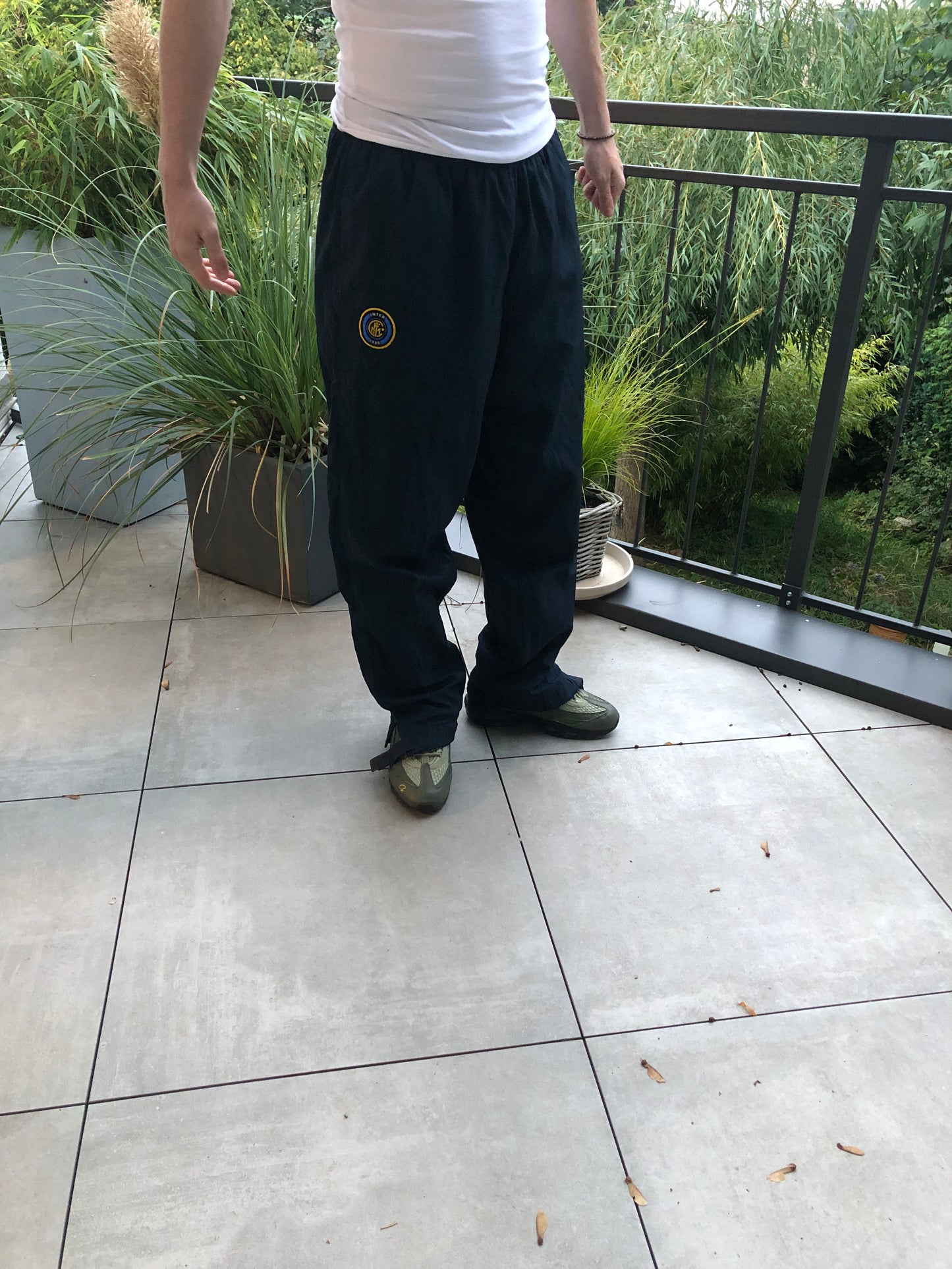 Vintage Nike Inter Baggy Trackpants (L)