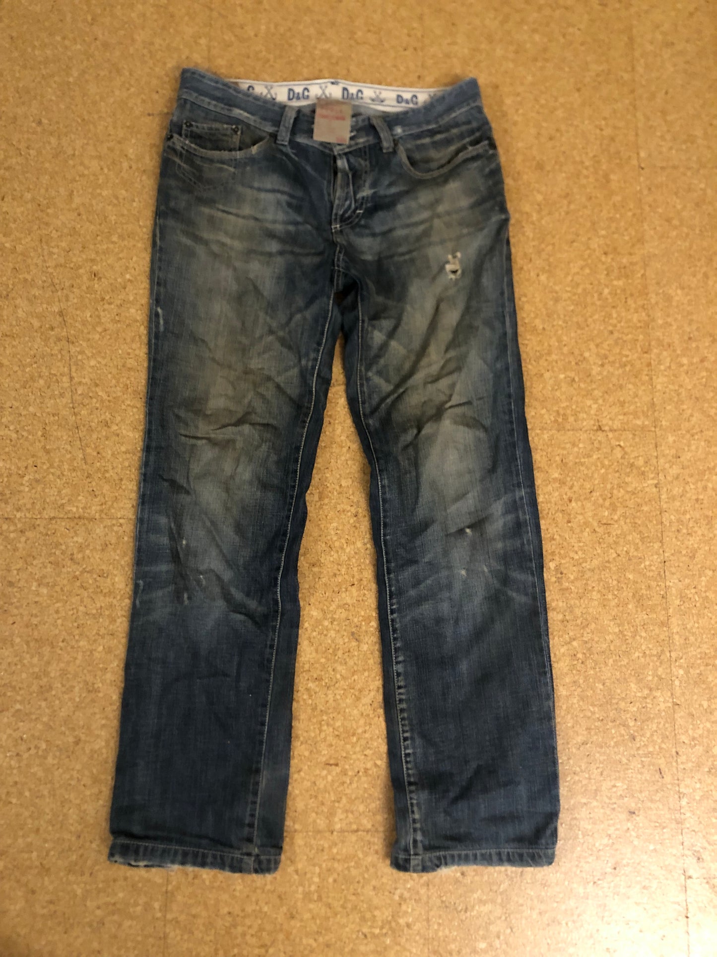 D&G vintage straight jeans (M/W32)