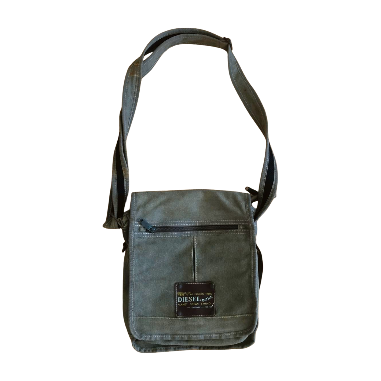 Vintage Diesel military Umhängetasche