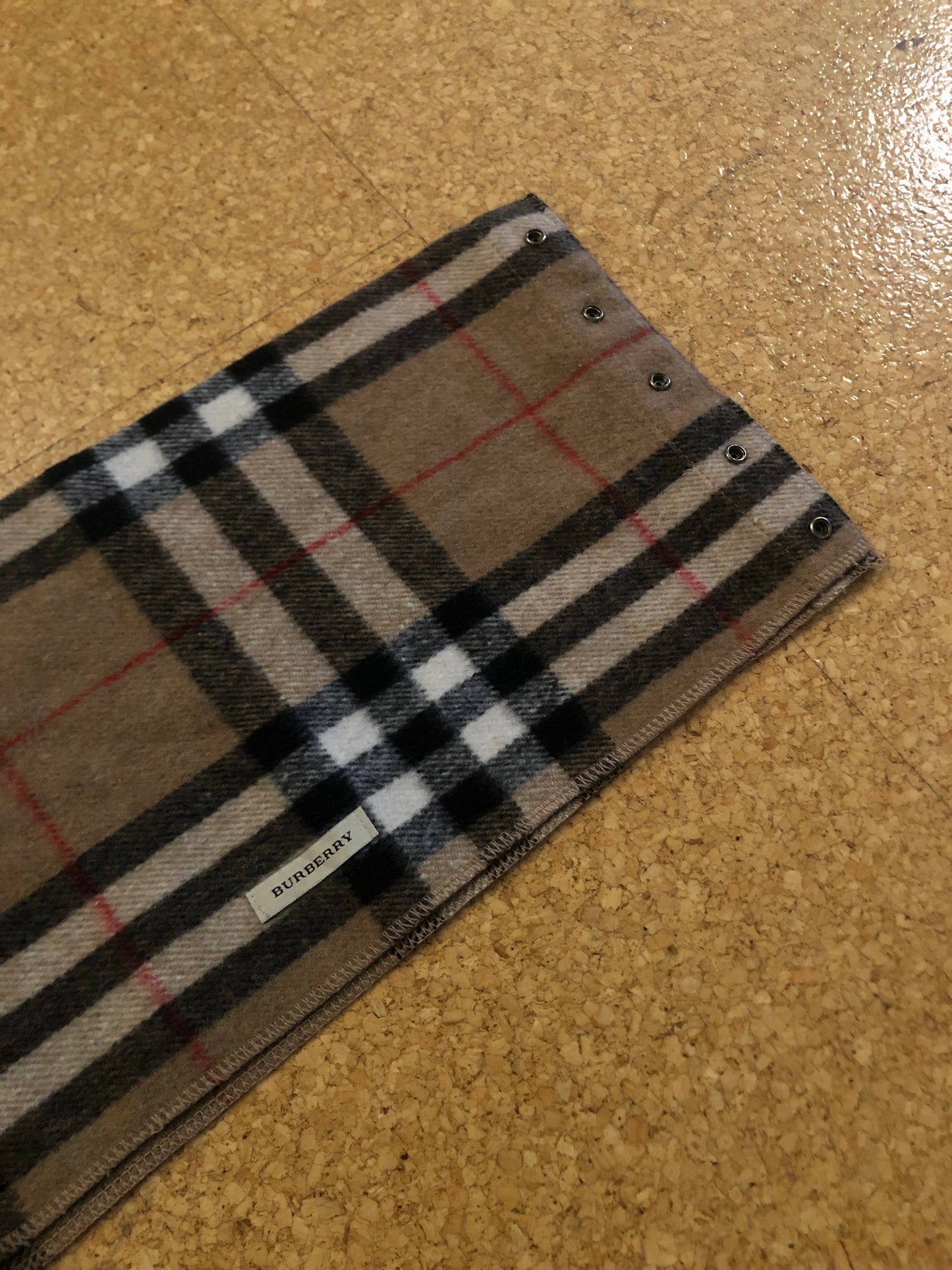 Vintage Burberry Halstuch beige