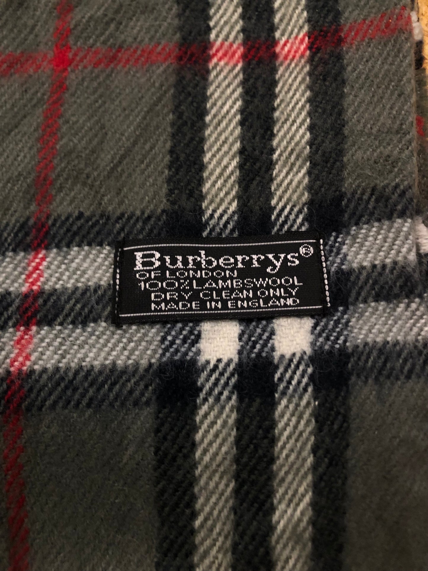 Vintage Burberry scarf