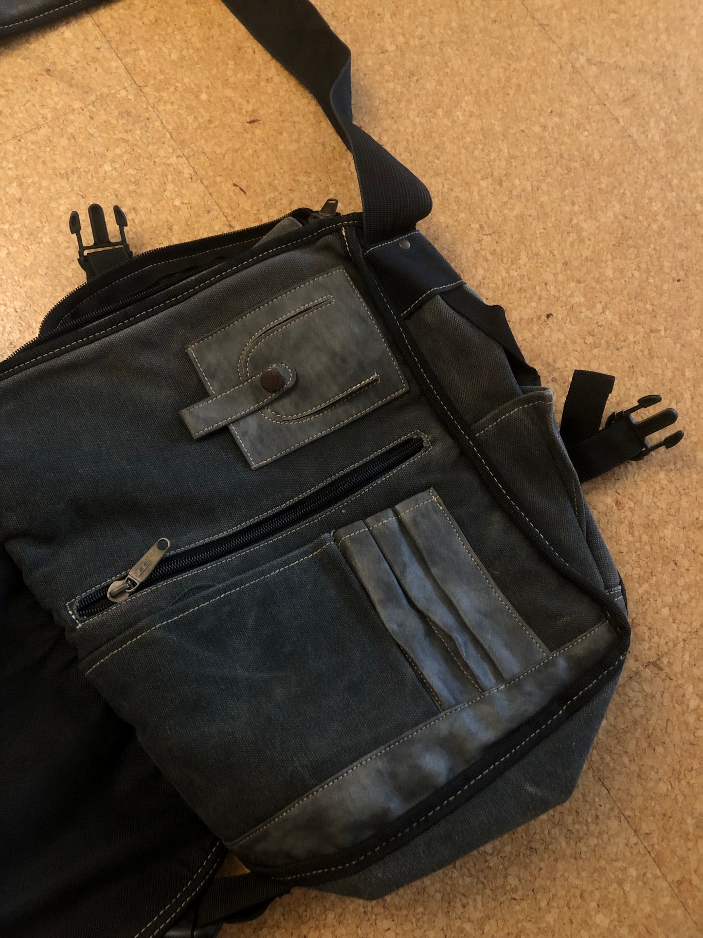 Vintage Diesel Military Umhängetasche