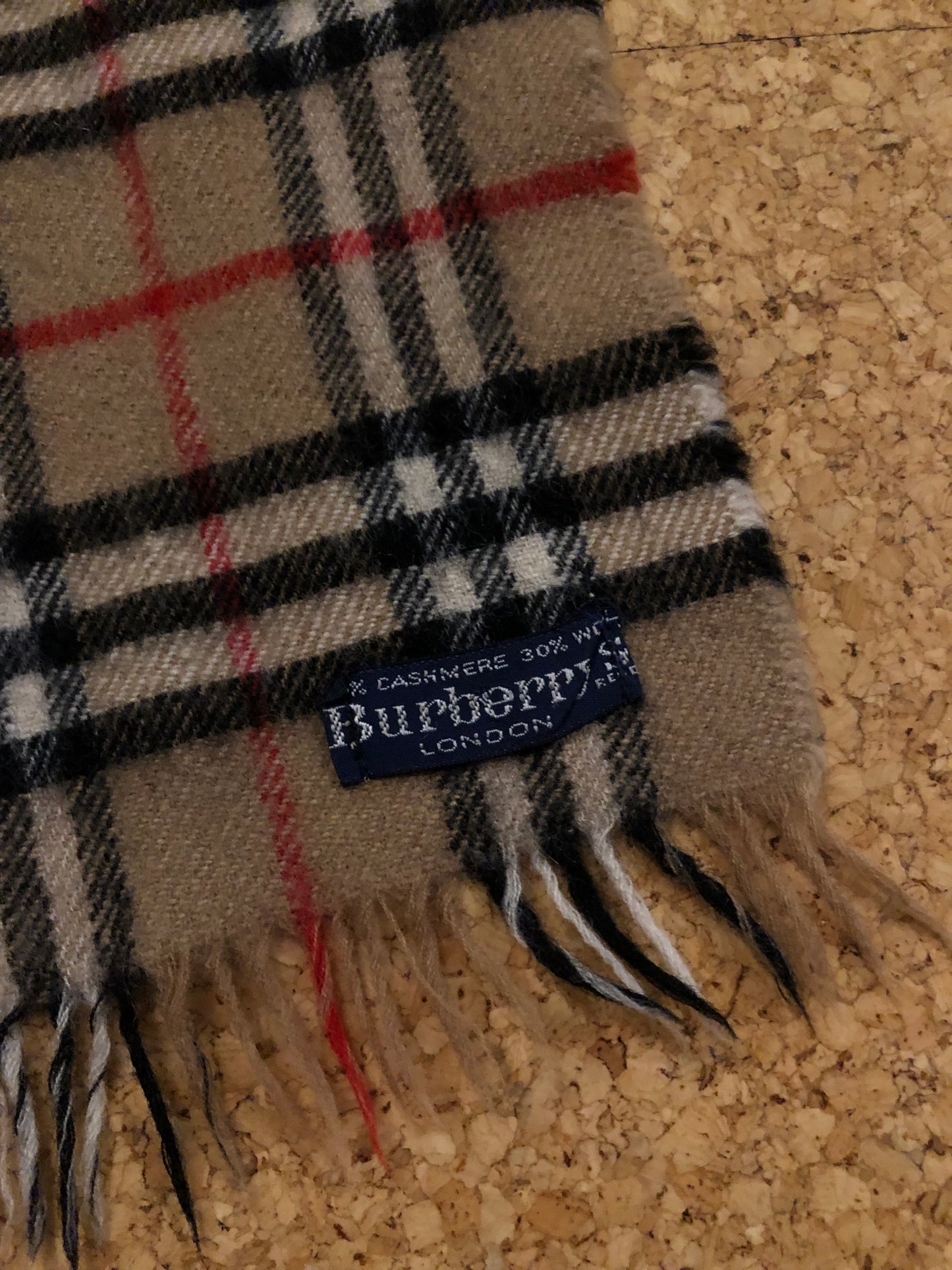Vintage Burberry Scarf